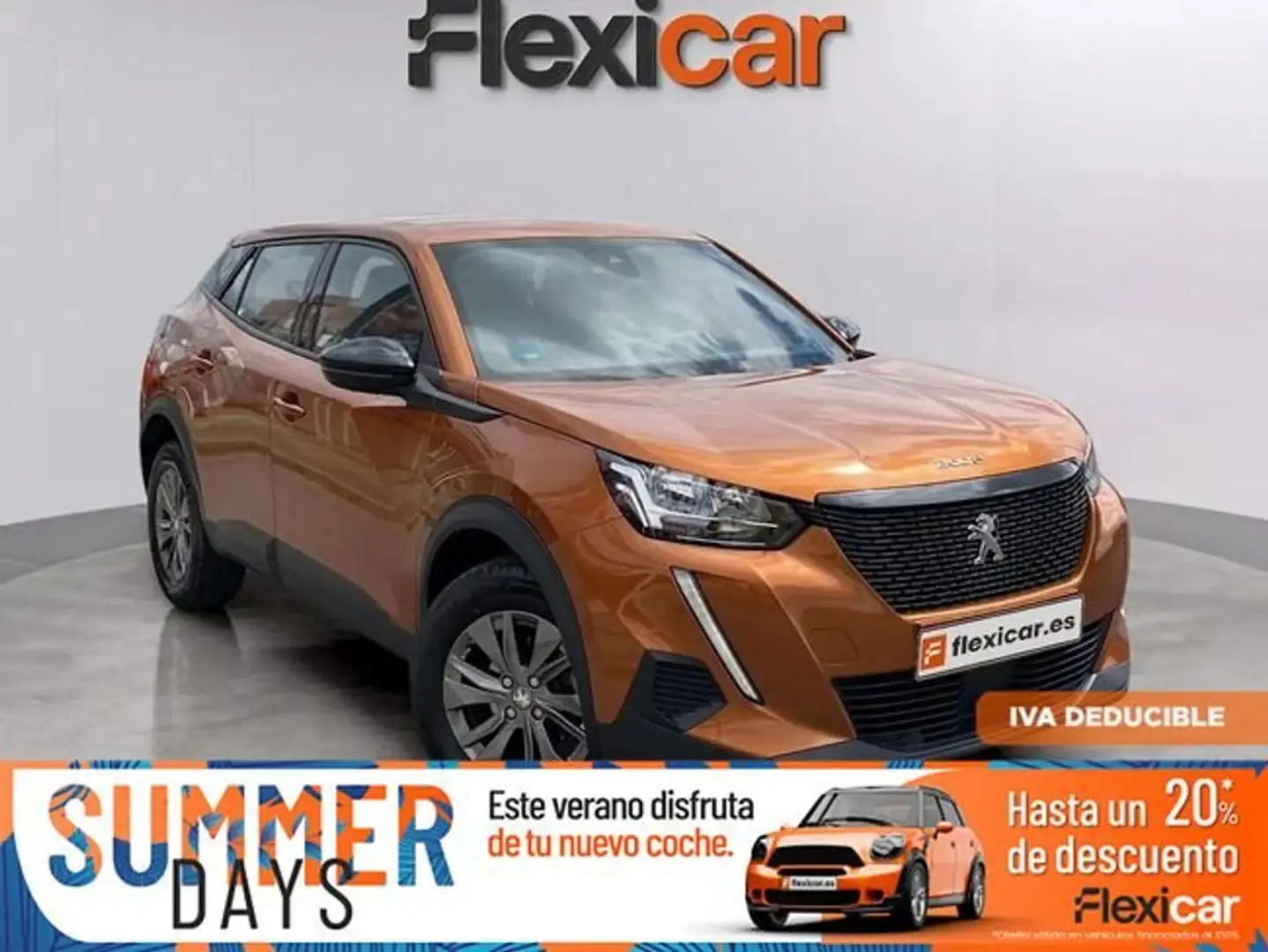 Peugeot 2008 Active+Pack+Puretech+100+S%26S+6+Vel.+MAN Orange - 1