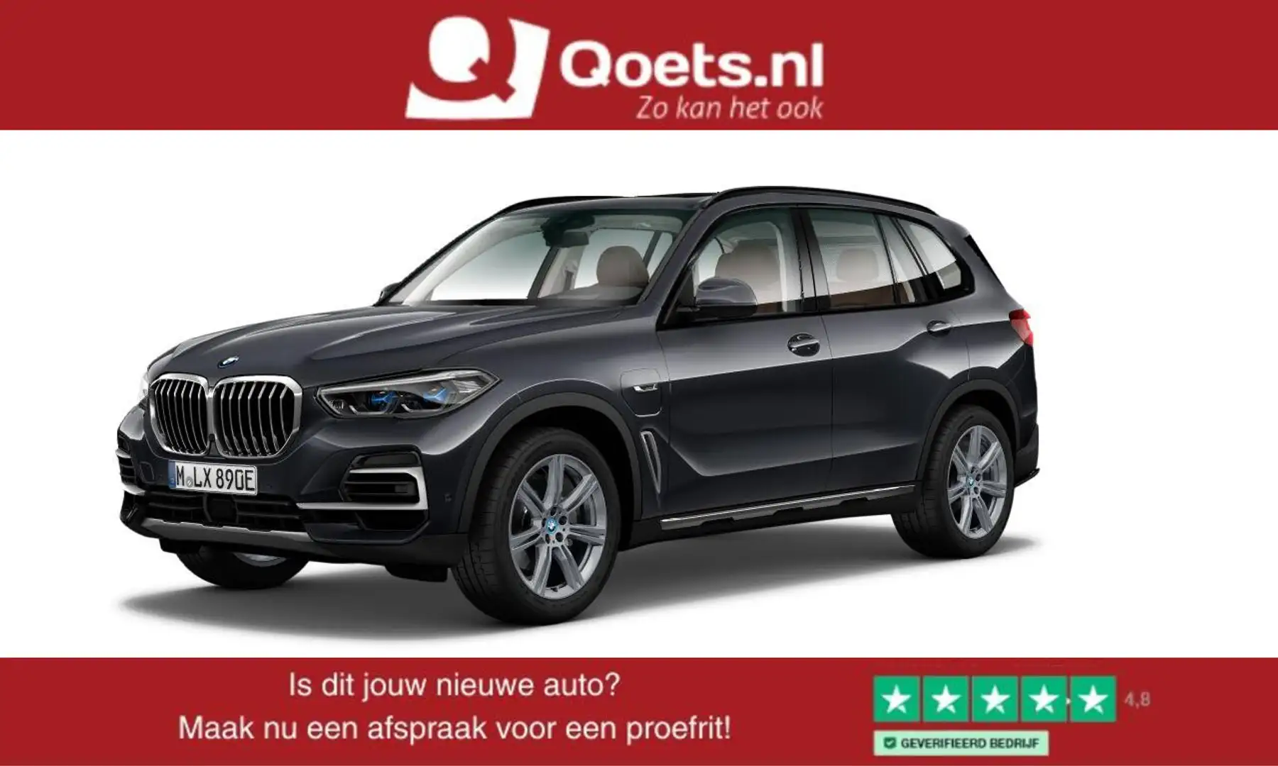BMW X5 xDrive45e High Executive xLine - Trekhaal - Panora Gris - 1