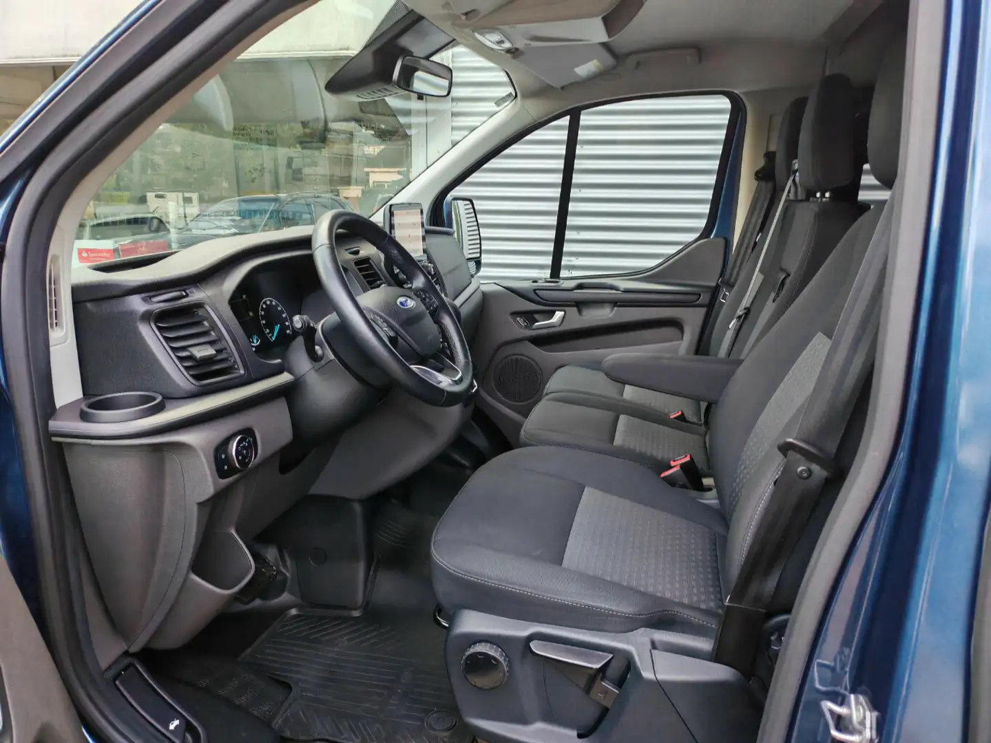 Ford Tourneo Custom Hoch,9Sitz.SHZ.Navi.Kam.HID.AHK Blau - 2