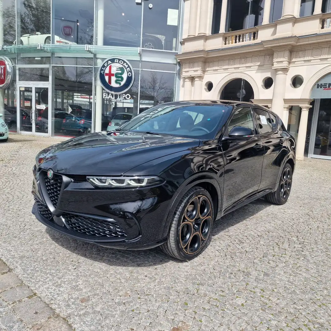 Alfa Romeo Tonale Intensa 1.5 VGT 160ps 48V- TOP Ausstattun Schwarz - 1
