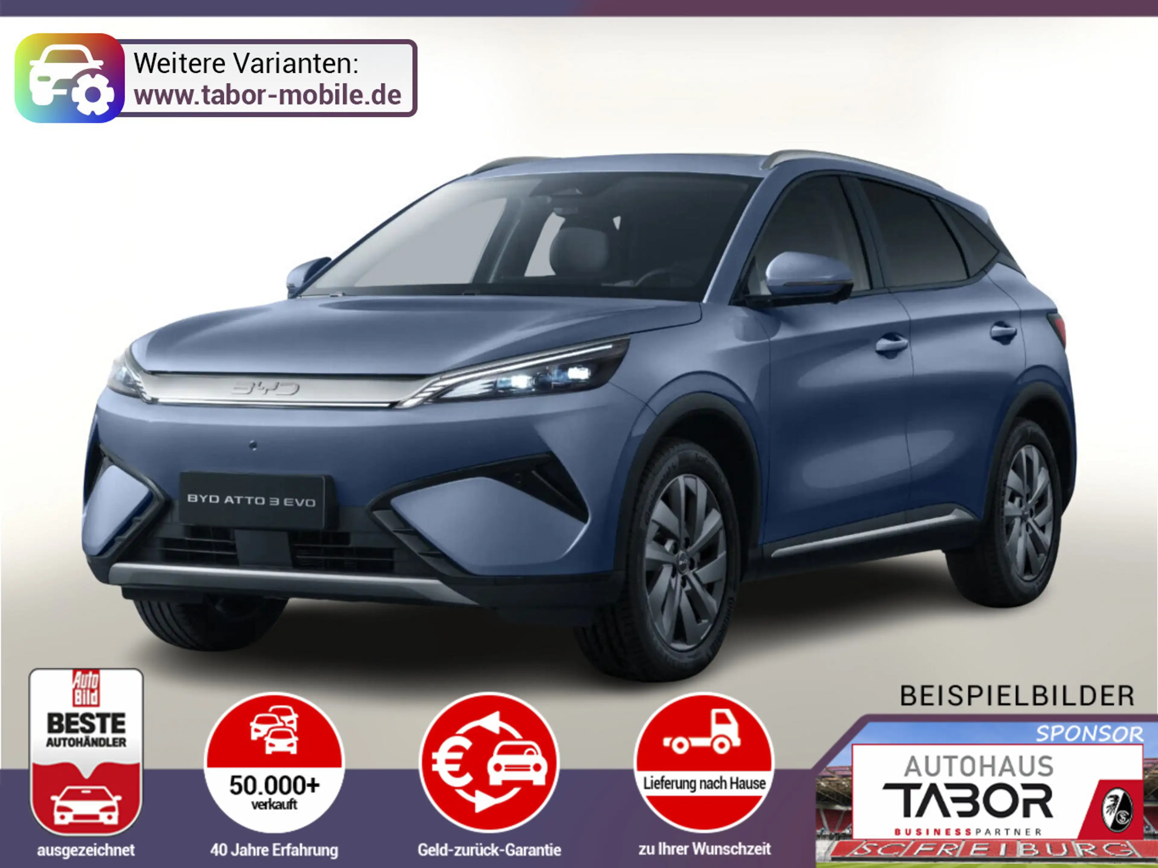 BYD Atto 3 Evo Excellence AWD 470kmReichw. UVP-24%*