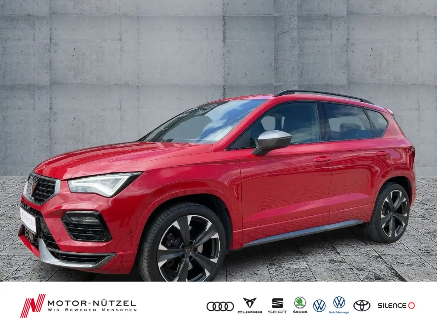 CUPRA Ateca 2.0 TSI DSG 4DRIVE LED+NAVI+GRA+KAMERA+SHZ Rot - 1