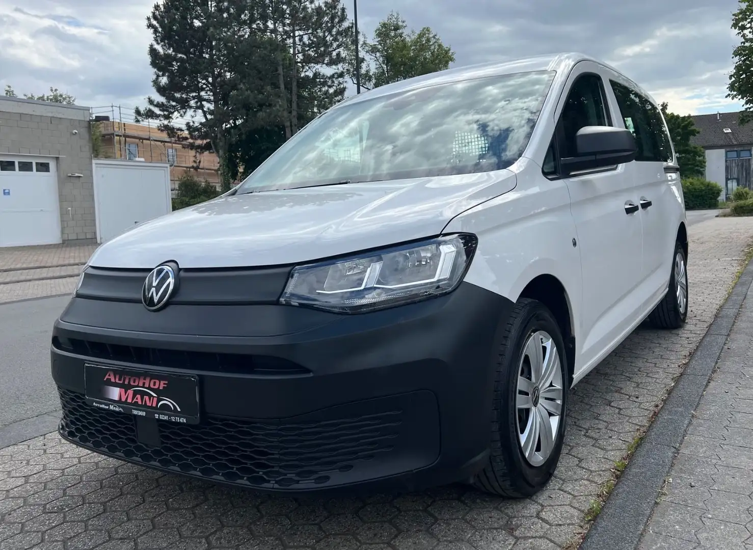 Volkswagen Caddy Cargo Basis Maxi/DSG/Navi/DAB/PDC Blanc - 1