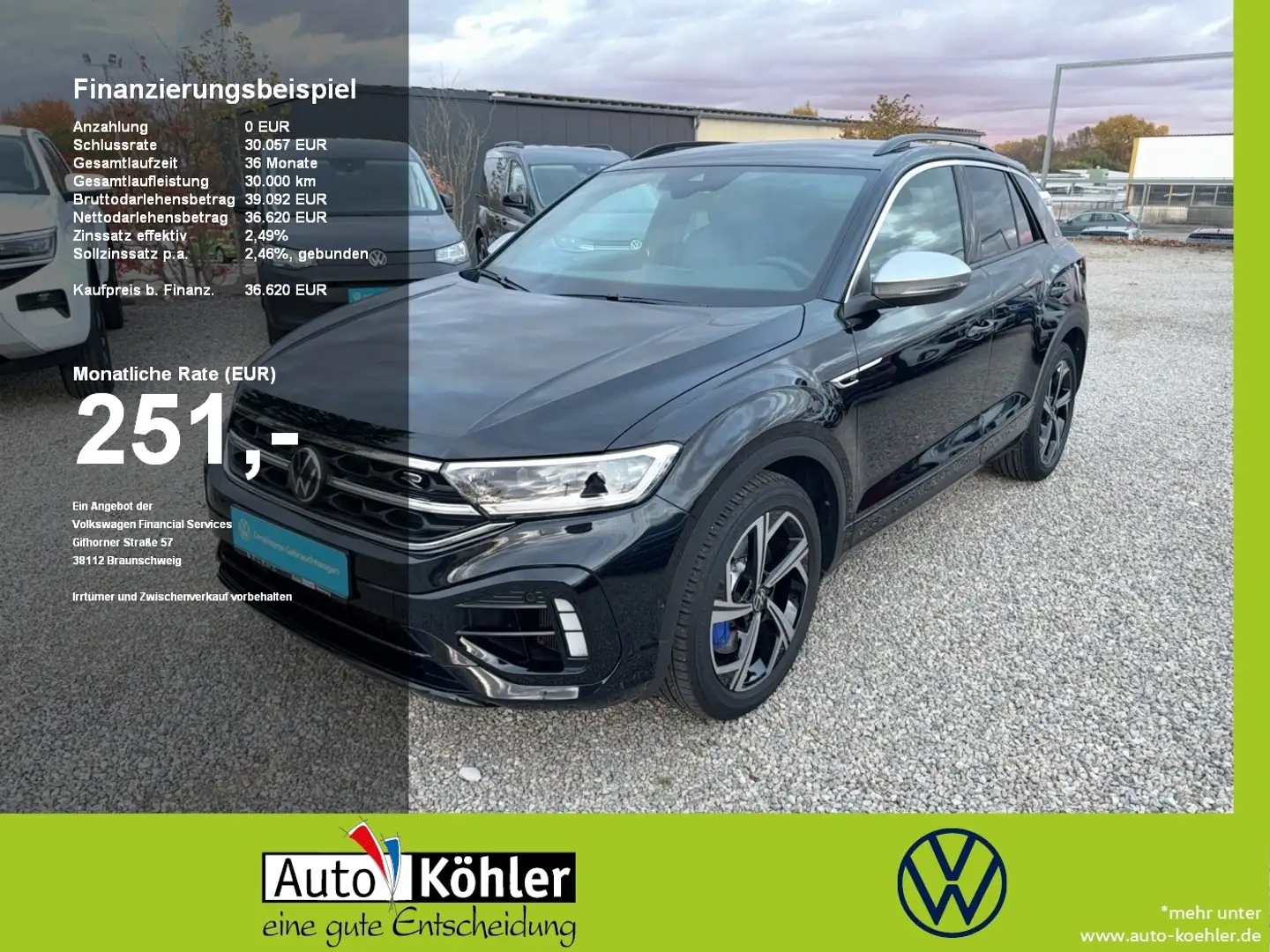 Volkswagen T-Roc R DSG 4M  BeatsAudio Schwarz - 1