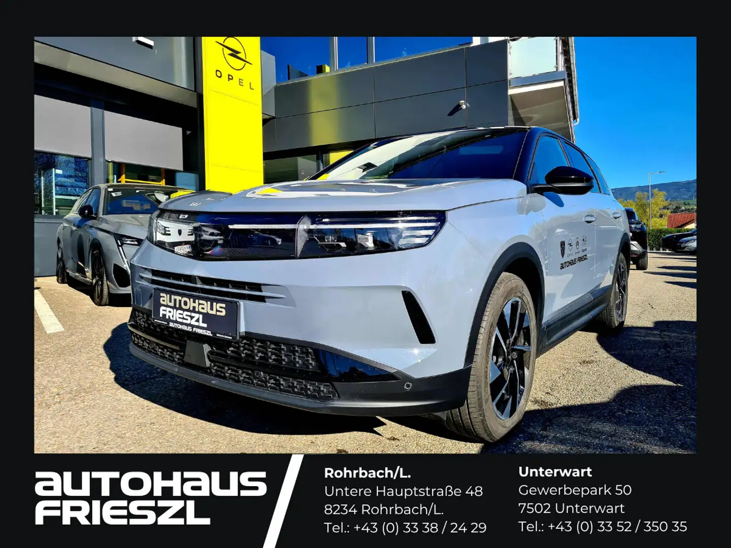 Opel Grandland 1.2 MHEV GS Aut. Vorführwagen! Grau - 1