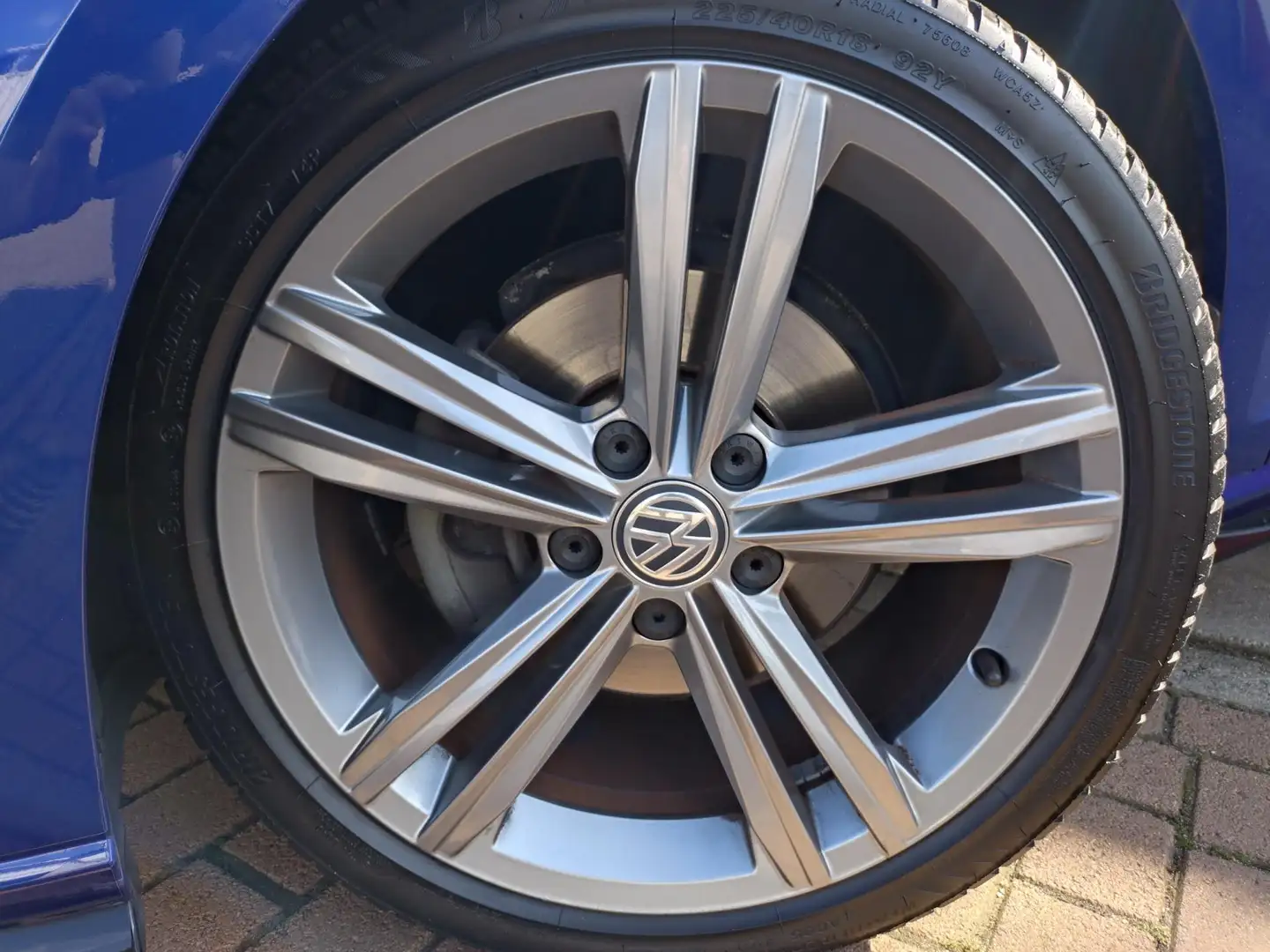 Volkswagen Golf Variant 1.5 TSI R-line Highline Business DSG Blue - 2