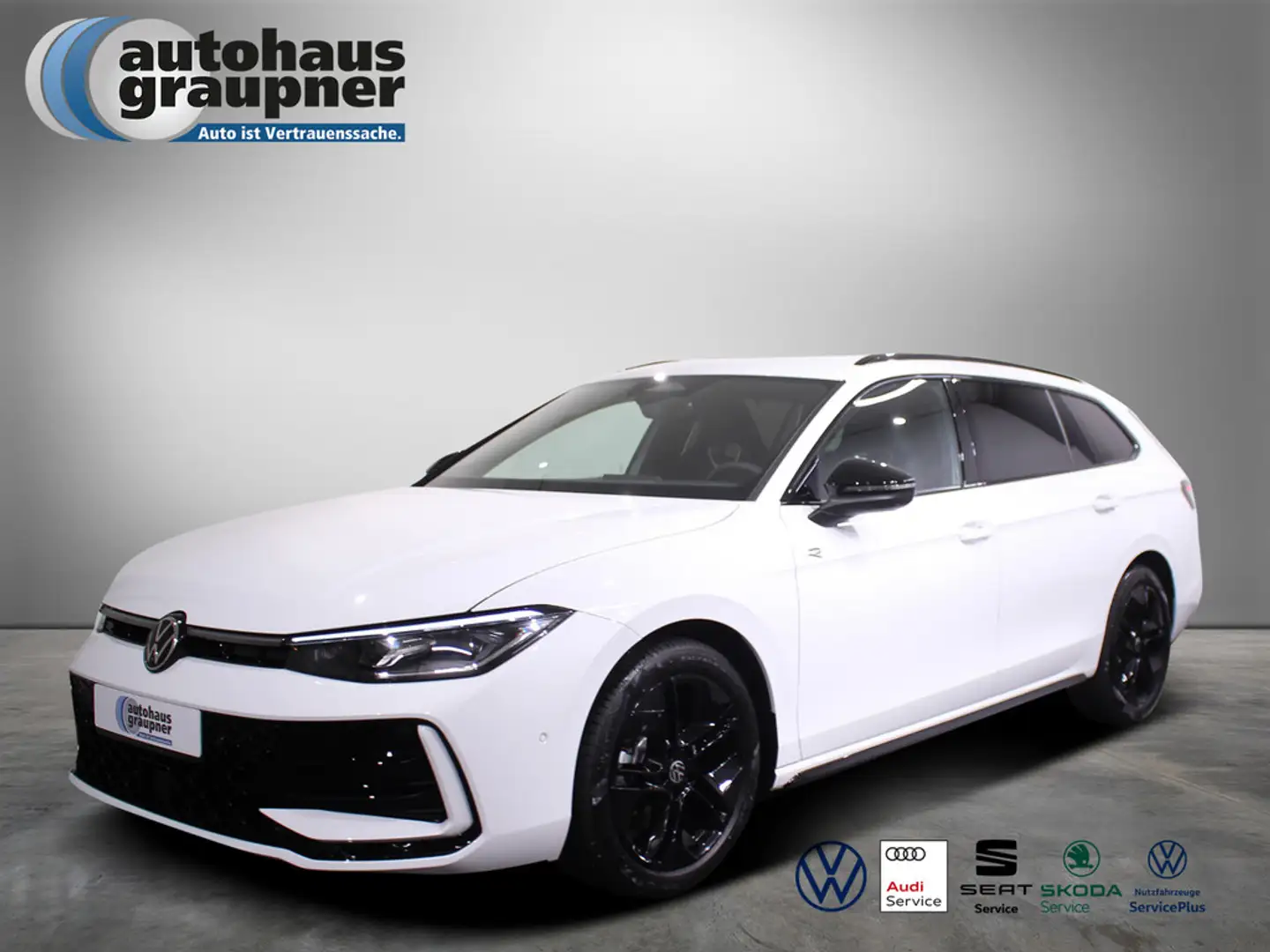 Volkswagen Passat 2.0 TDI DSG R-Line AHK ACC MATRIX-LED Weiß - 1