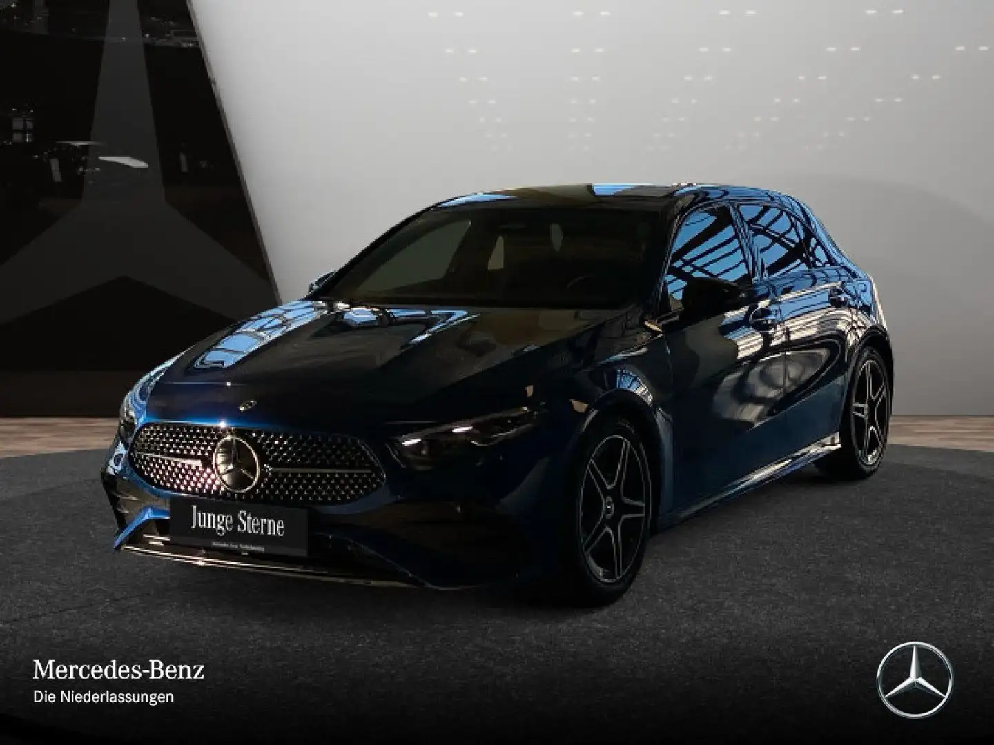 Mercedes-Benz A 180 AMG+NIGHT+MULTIBEAM+KAMERA+KEYLESS+7G Blau - 2