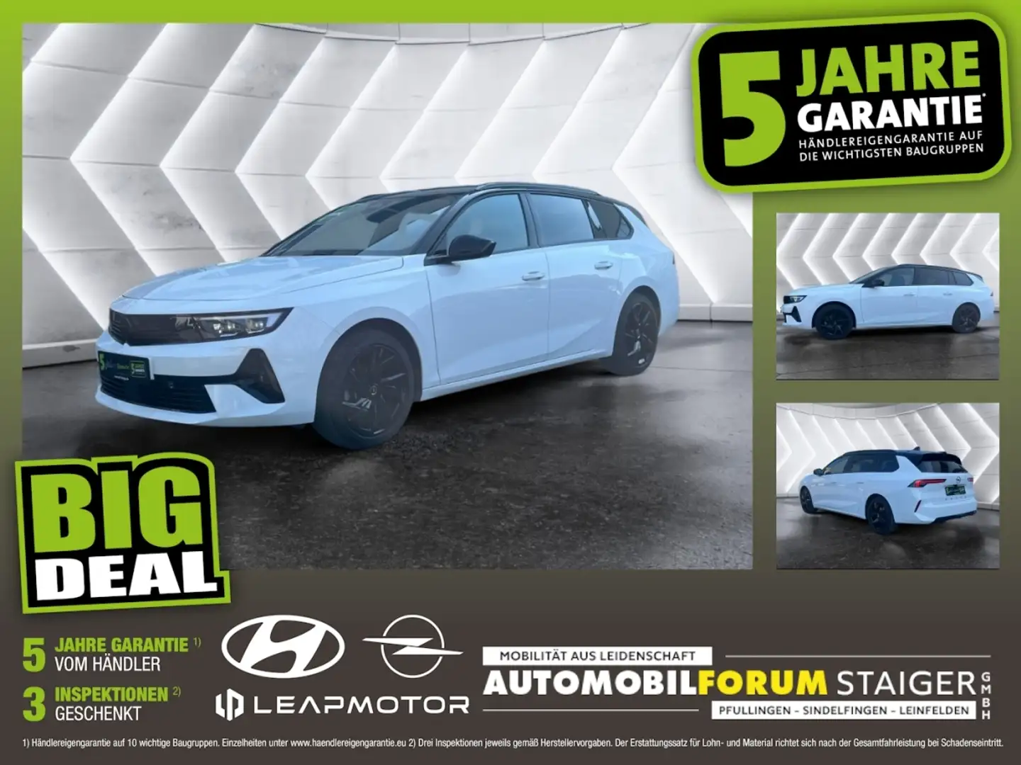 Opel Astra L ST 1.2 Turbo GS Line 5 Jahre Garantie Blanco - 1