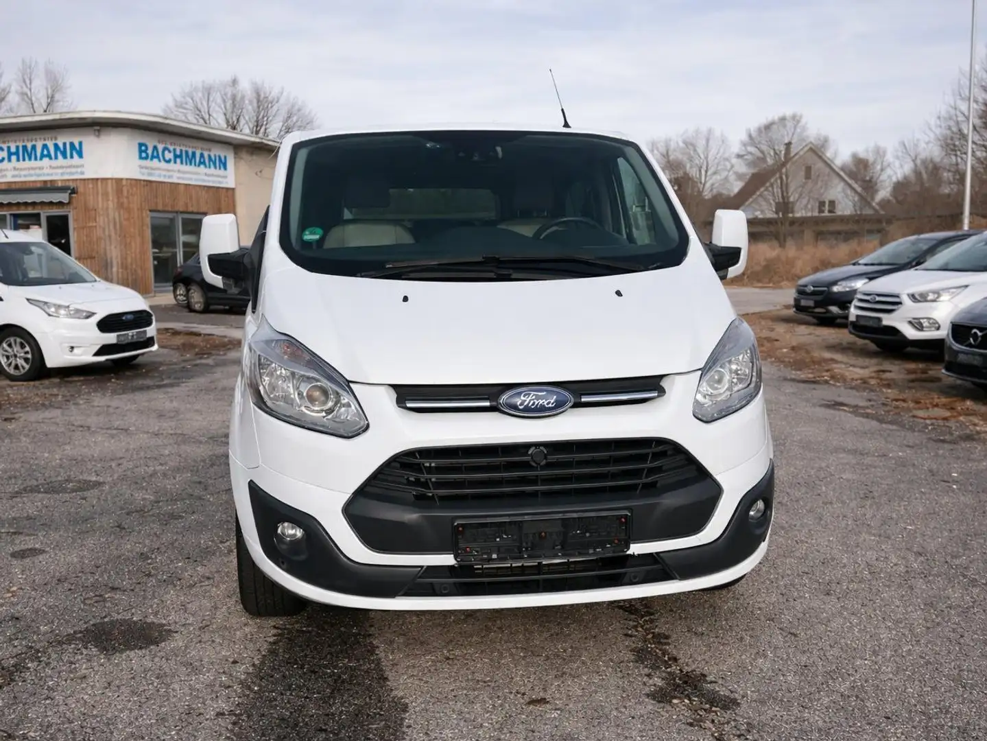 Ford Transit Custom 300 L1 Tourneo Titanium Navi  Ledser 8 Sitze Weiß - 1