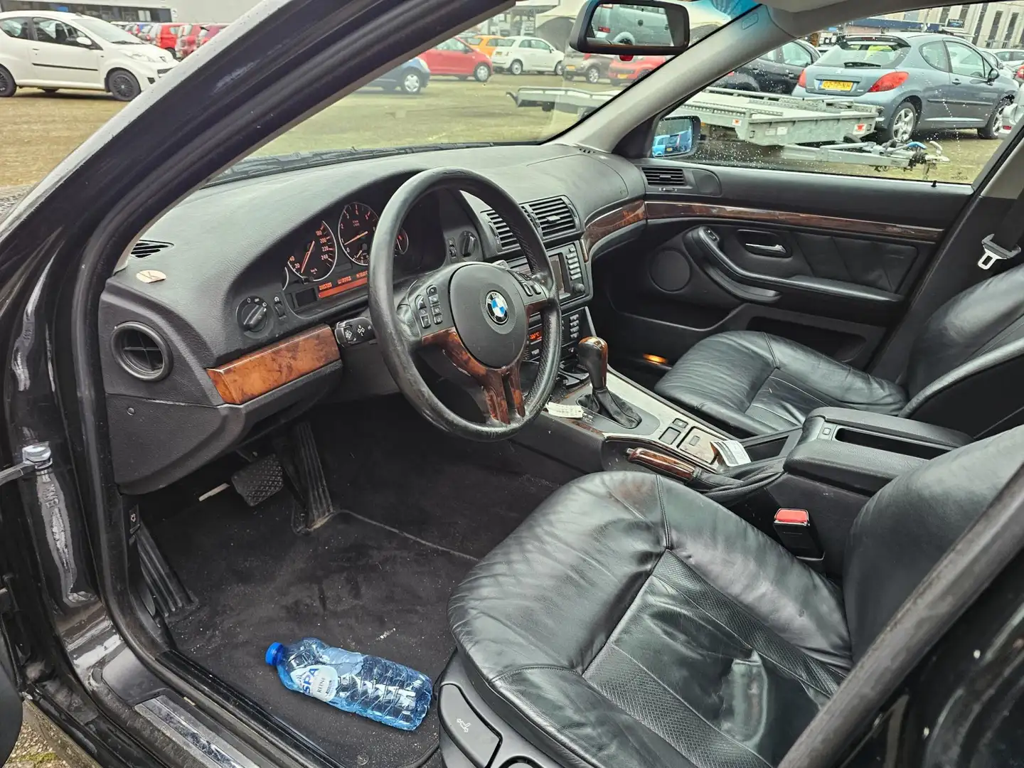 BMW 525 5-serie Touring 525i AUTOMAAT/leer/AIRCO/cruise Fekete - 2