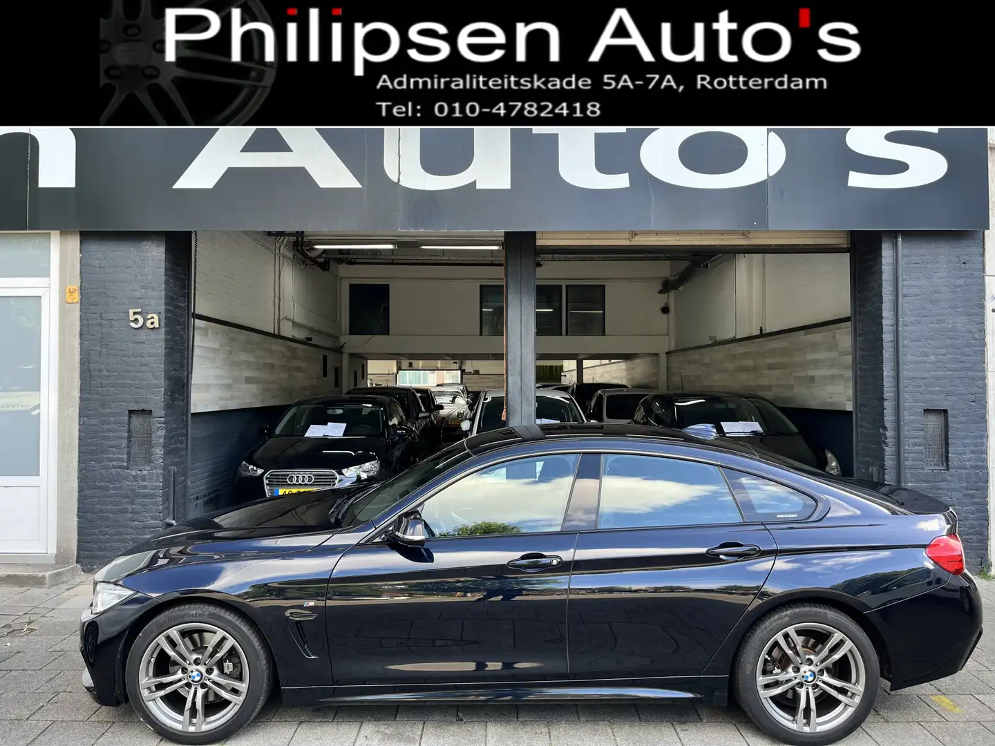 BMW 428 4-serie Gran Coupé 428i Executive Automaat Zwart - 1