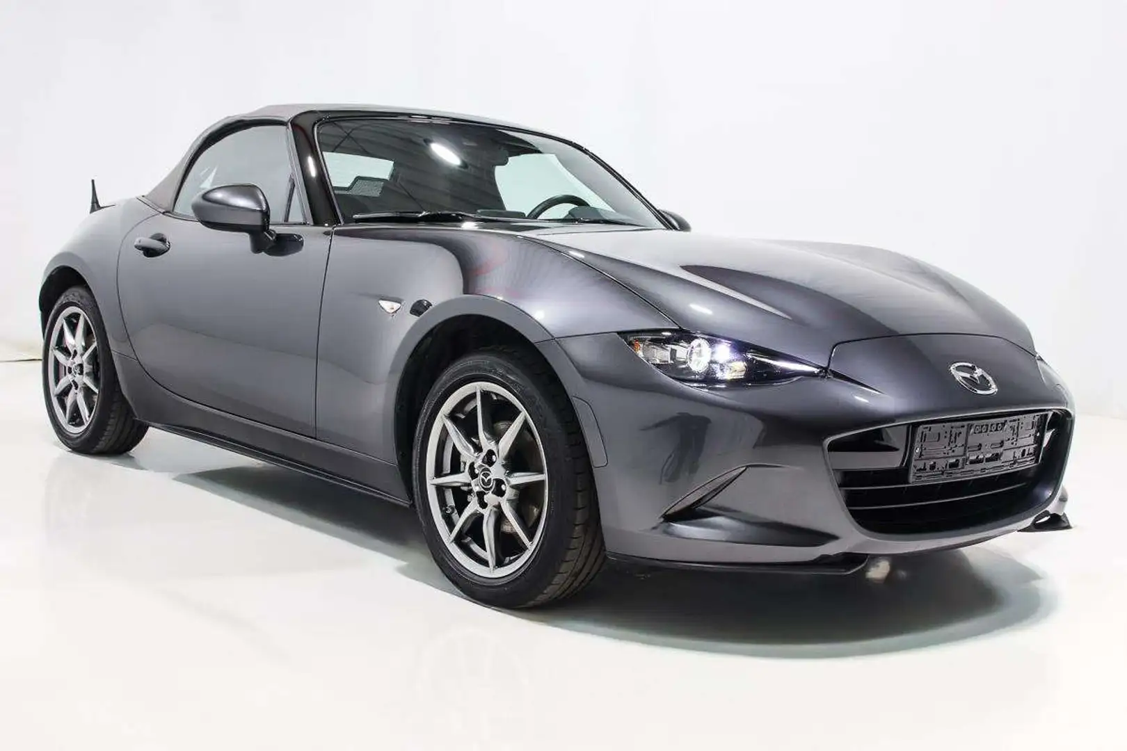 Mazda MX-5 1.5 i 130 SKYACTIV CUIR LED GPS CAMERA JA16 Gris - 2