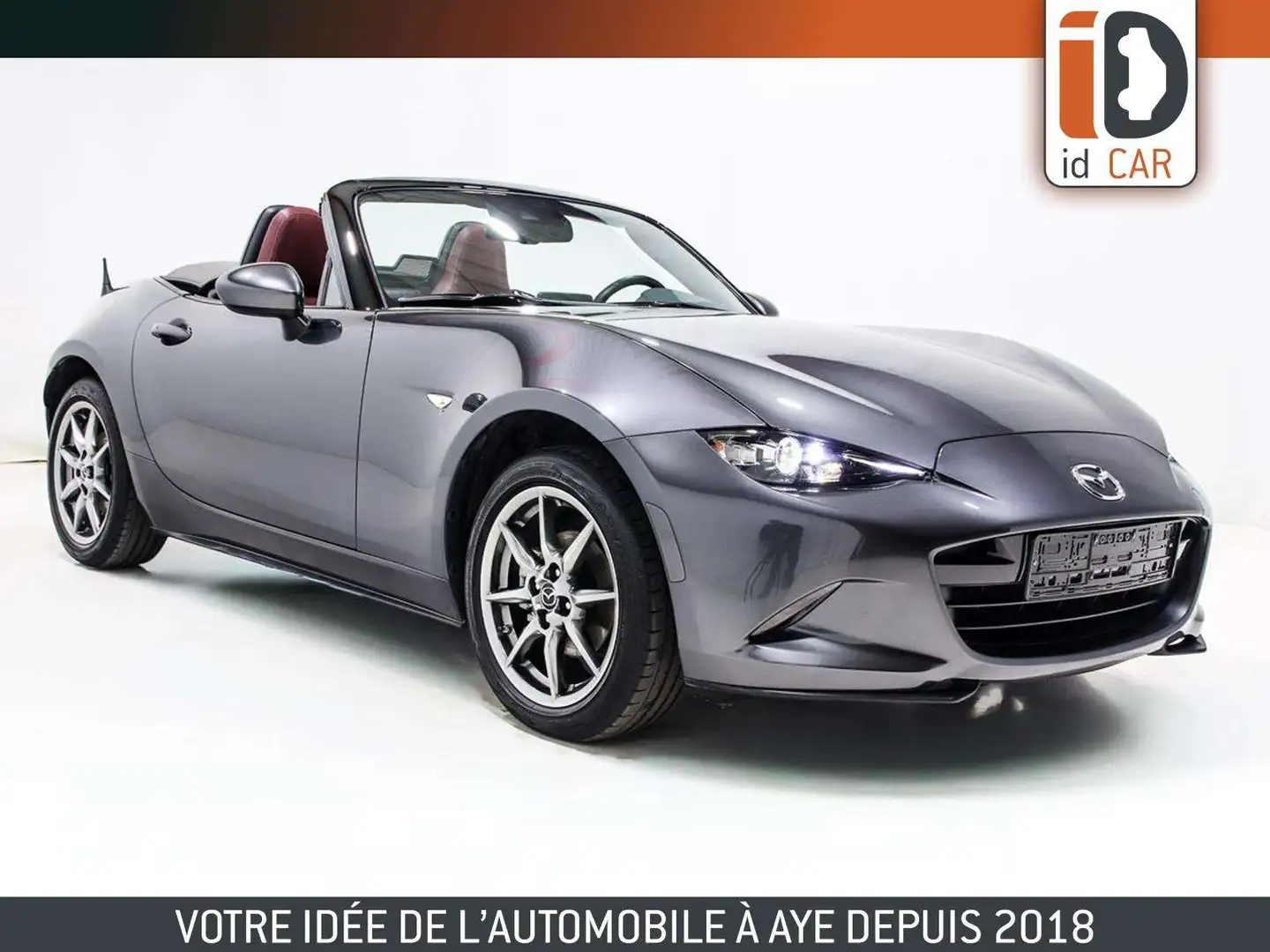 Mazda MX-5 1.5 i 130 SKYACTIV CUIR LED GPS CAMERA JA16 Gris - 1