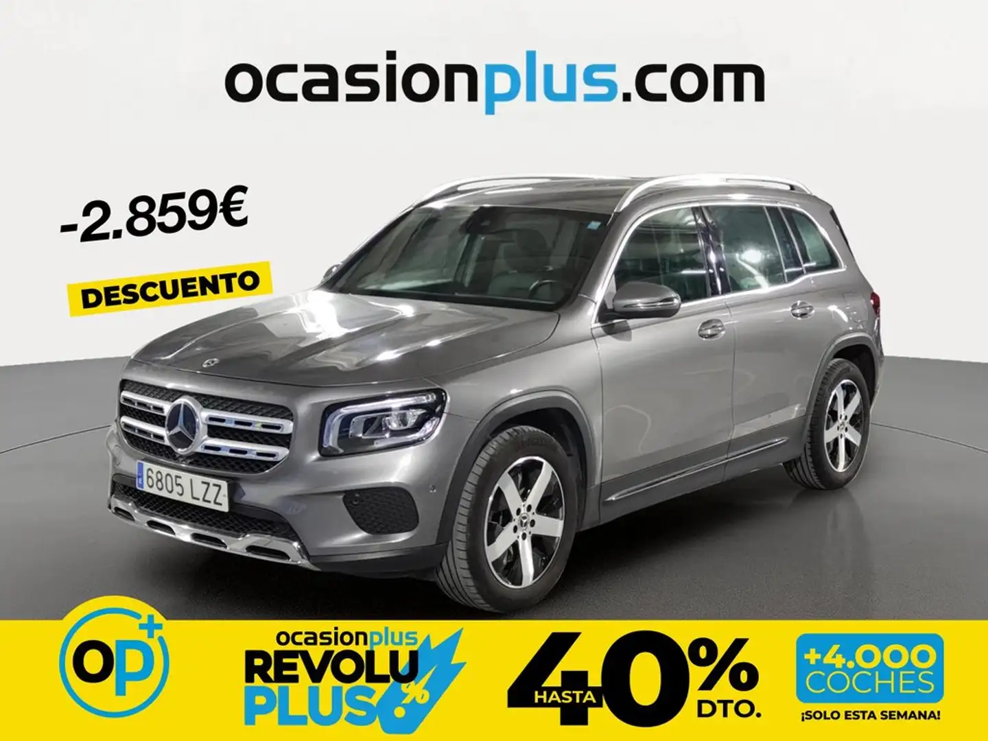 Mercedes-Benz GLB 220 220d 4Matic 8G-DCT Gris - 1