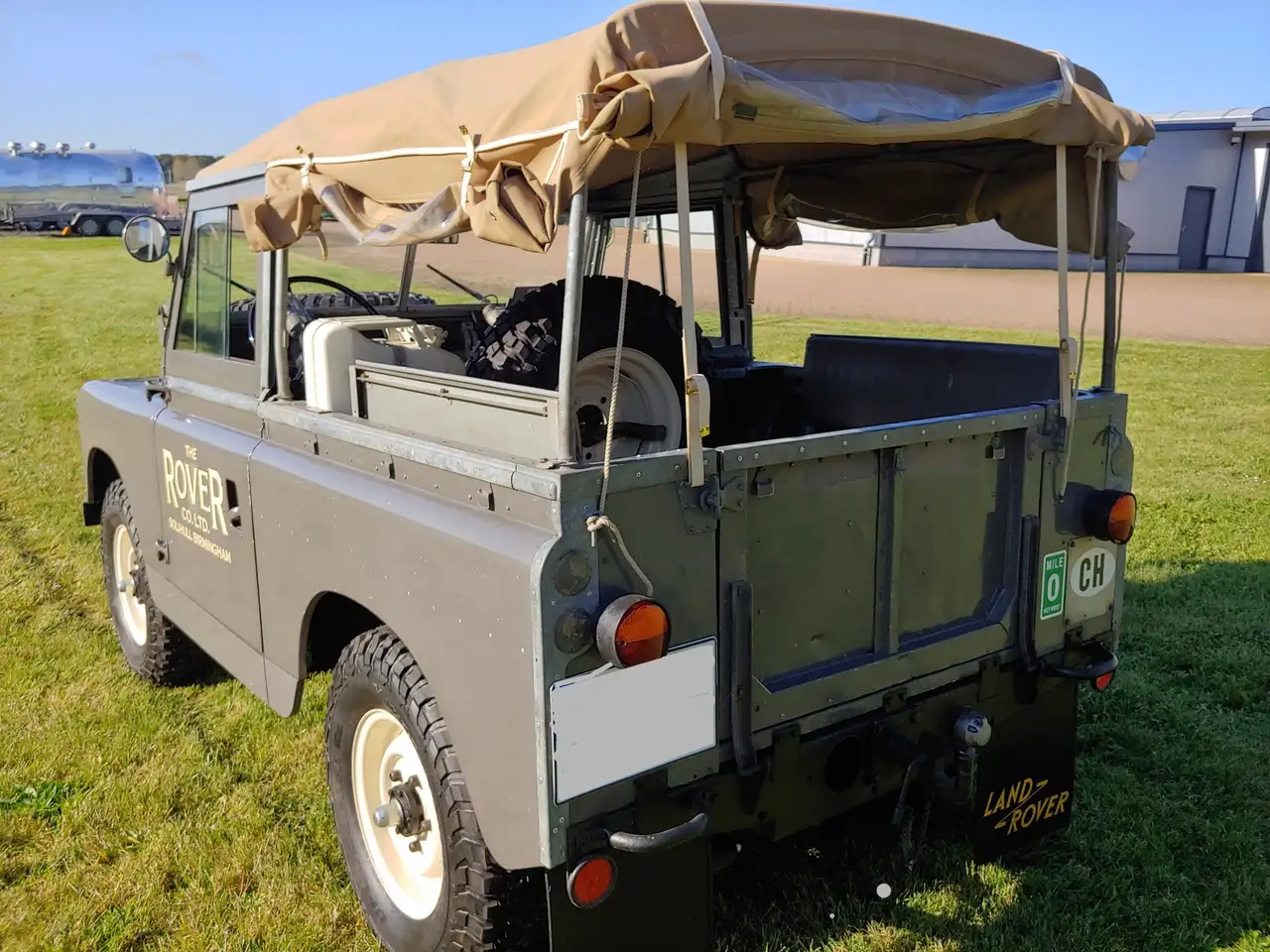 Land Rover Series LR 88 Serie 2 A schöner Zustand mit Overdrive G, foto 4