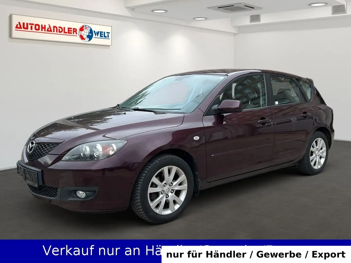 Mazda 3 1.6 Sport aus 1. Hand Automatik AAC PDC Violett - 1