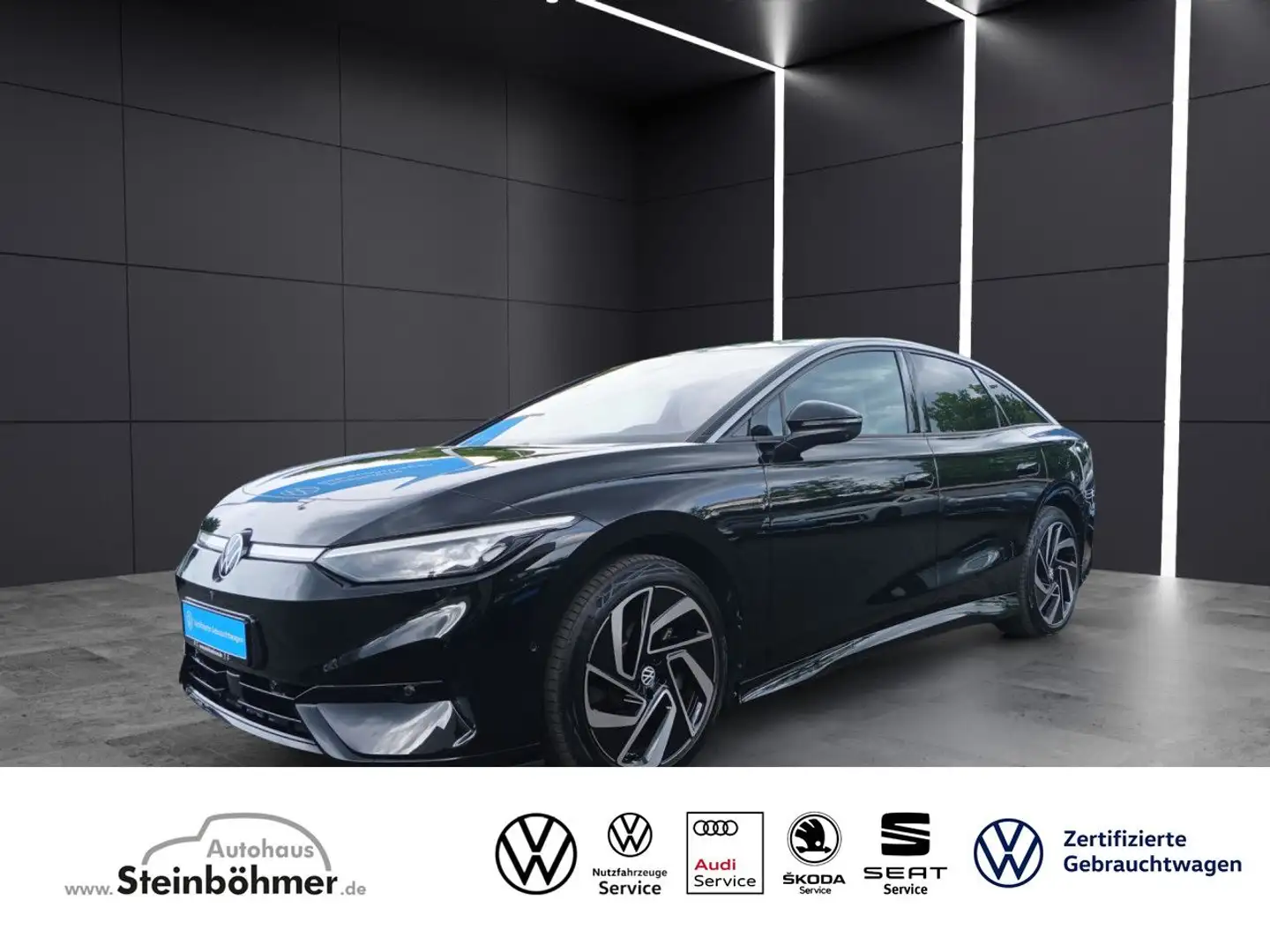 Volkswagen ID.7 Pro ExterieurPlus InterieurPlus 20" Navi Pano Schwarz - 1