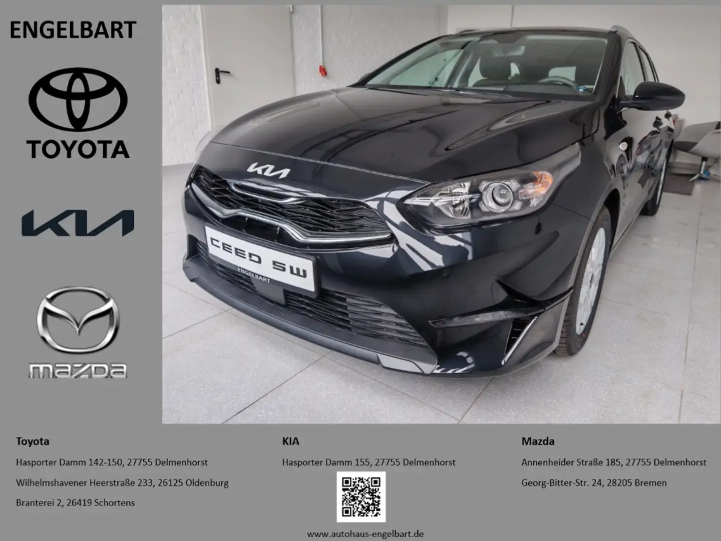 Kia Ceed SW / cee'd SW Vision 1.5T DCT Komfort-Paket-Plus Navi Noir - 1