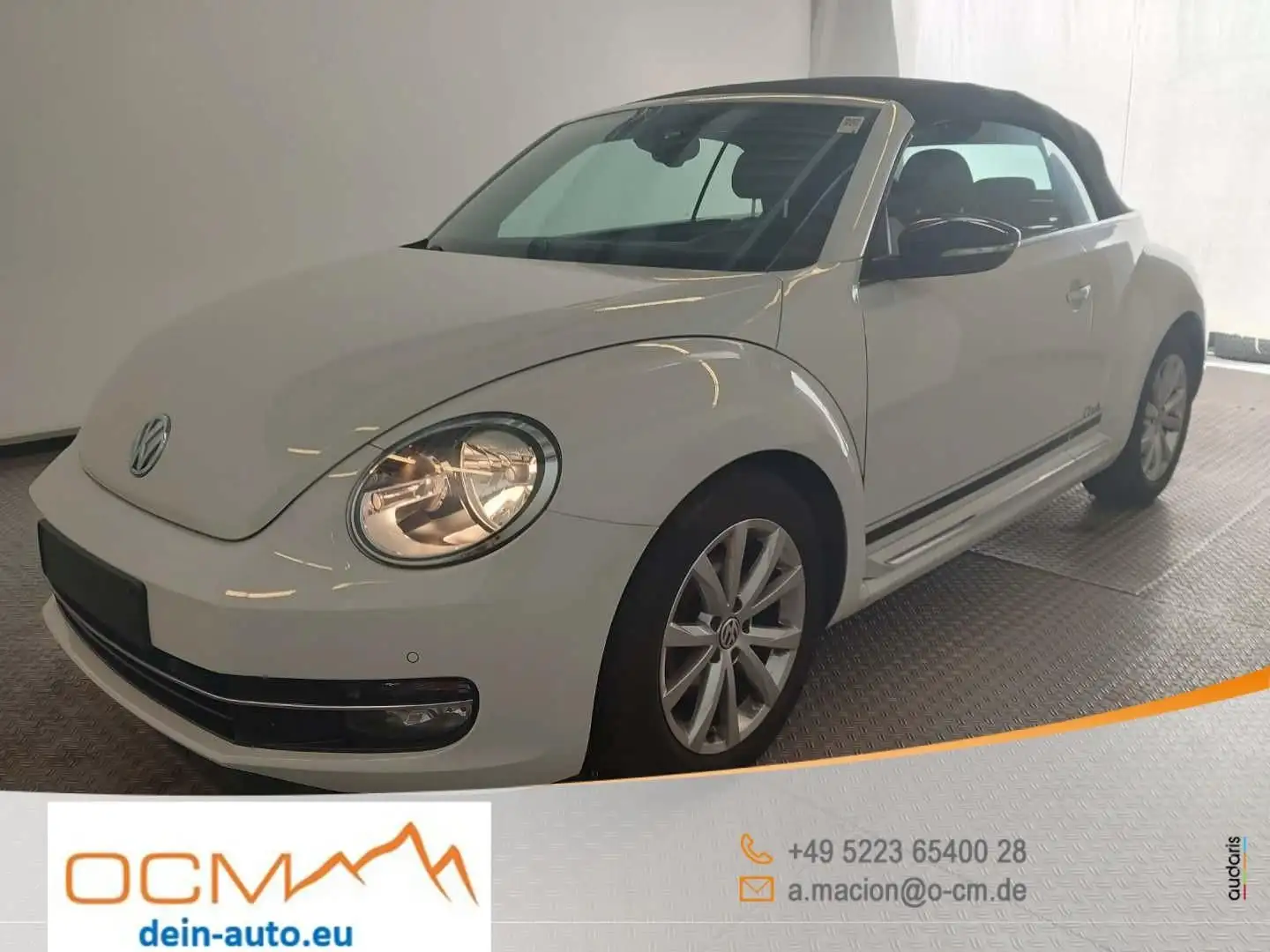 Volkswagen Beetle 1.2 TSI Club Navi PDC 1 Hand White - 1