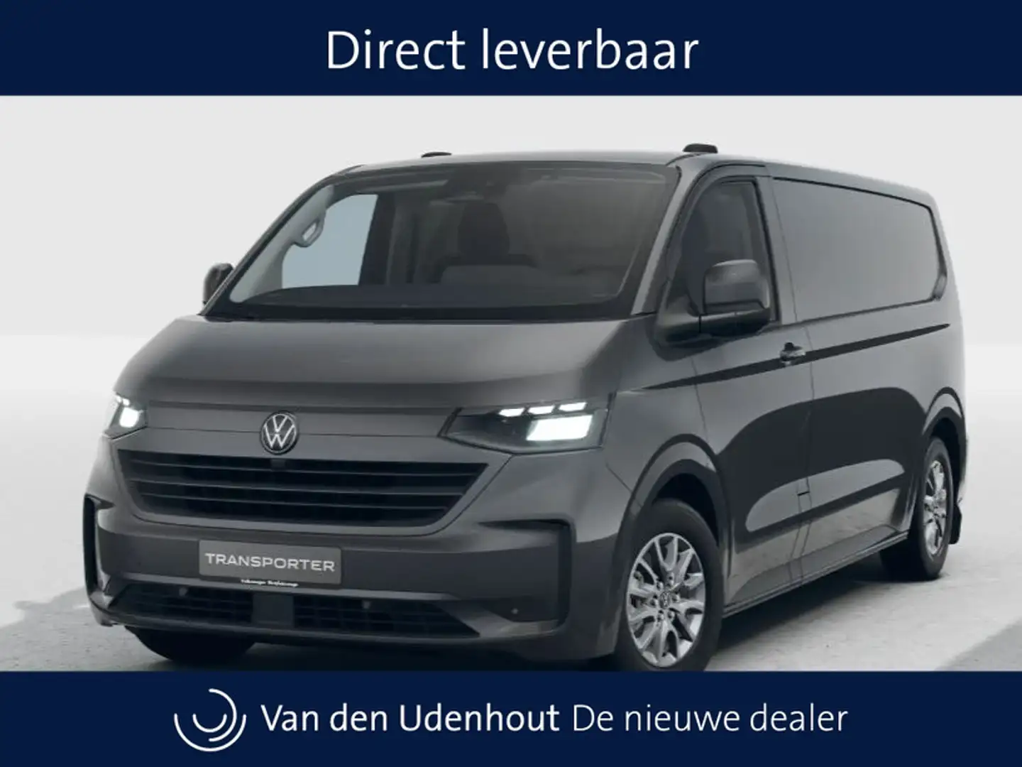 Volkswagen Transporter 2.0 TDI 110kW 150PK L2H1 Style BPM vrij Operationa Grijs - 1