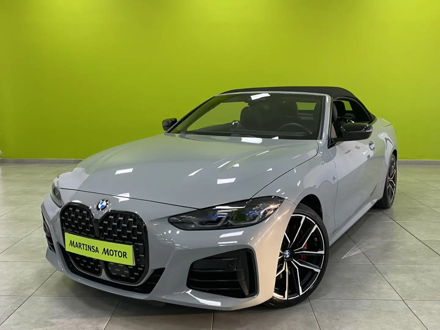 BMW 440 M440dA xDrive Cabrio M Sport Pro Gris - 2