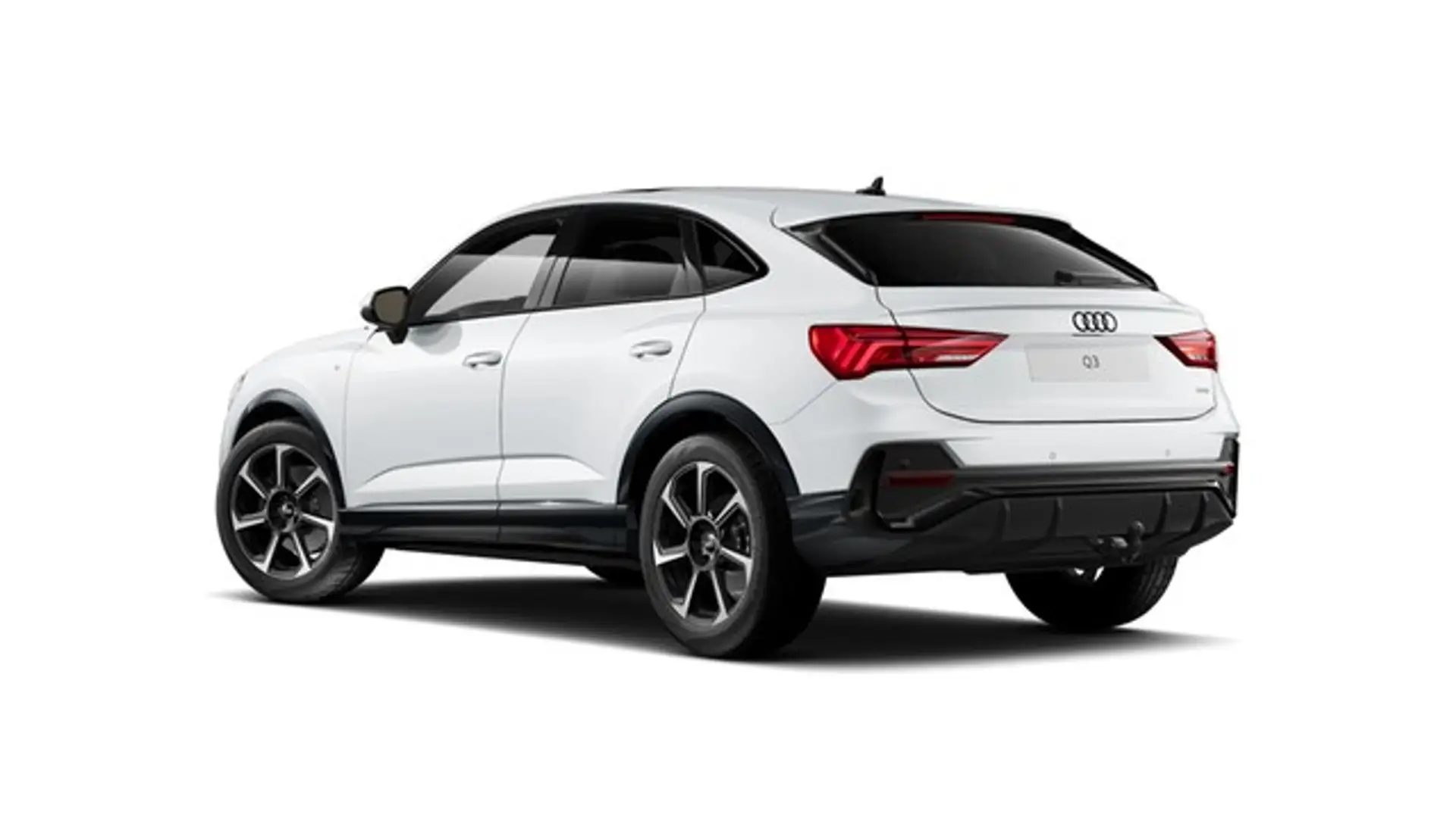 Audi Q3 Sportback 40TFSI qua S line AHK MATRIX PANO Weiß - 2