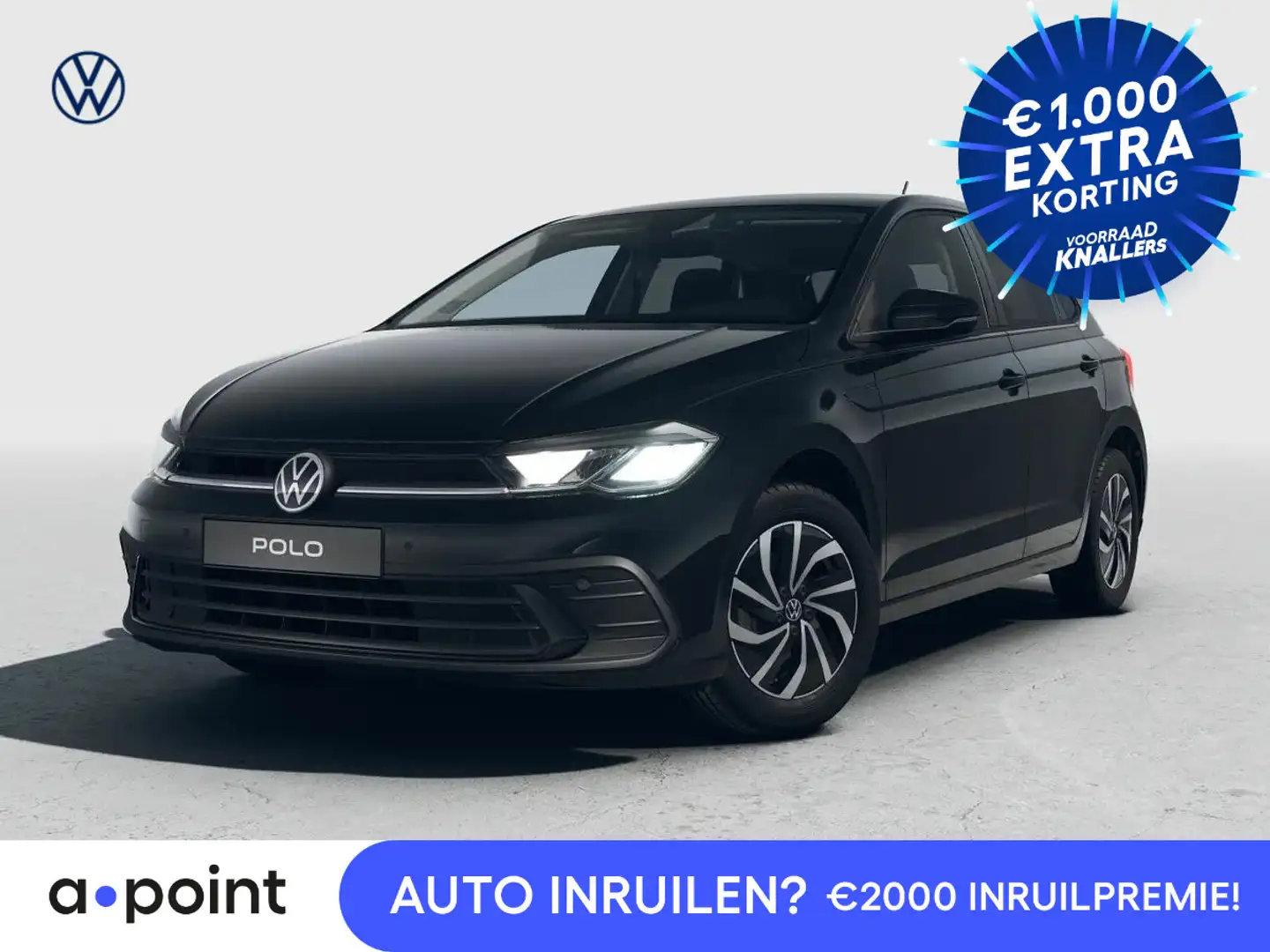 Volkswagen Polo GP Life Edition 1.0 70 kW / 95 pk TSI Hatchback 5 Zwart - 1