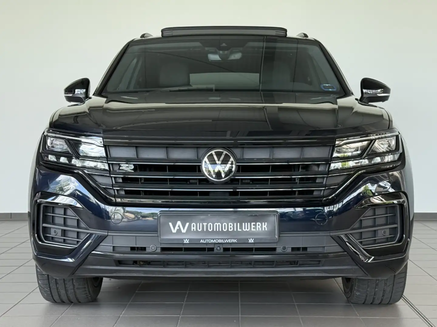 Volkswagen Touareg R-Line 4M |LUFT |PANO |AHK |MATR |360° Bleu - 2