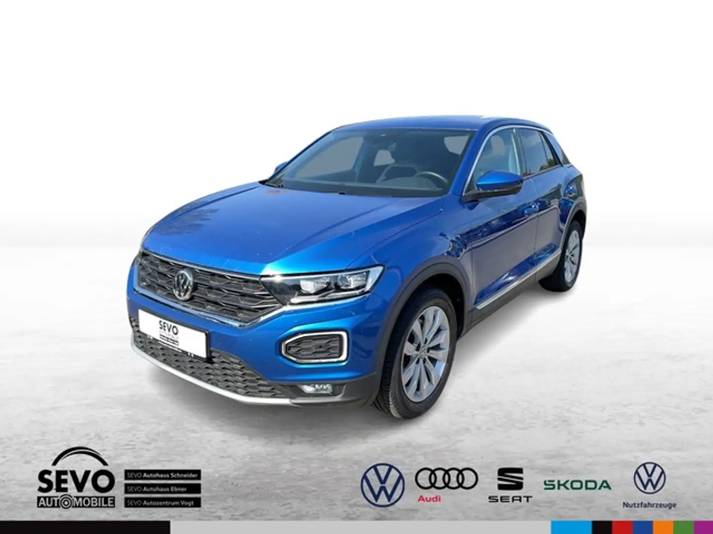 Volkswagen T-Roc 1.5 TSI DSG Sport Blauw - 1