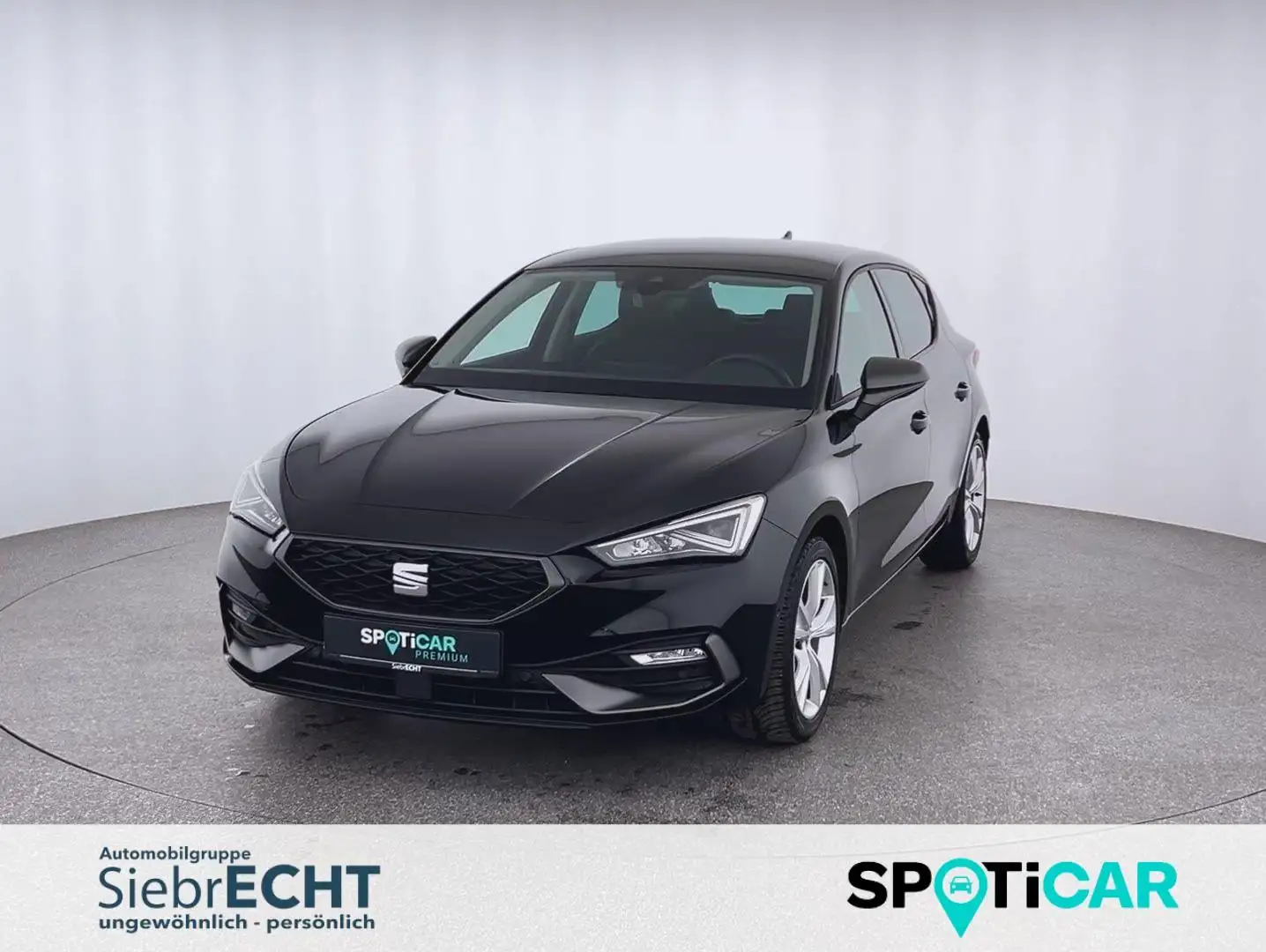 SEAT Leon 1.5 FR TSI*NAVI*SHZ*RFK*uvm Schwarz - 1