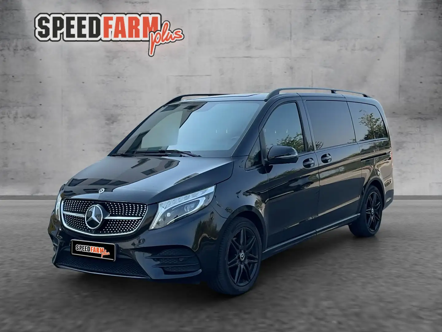 Mercedes-Benz V 300 d AVANTGARDE EDITION AMG lang Negro - 1