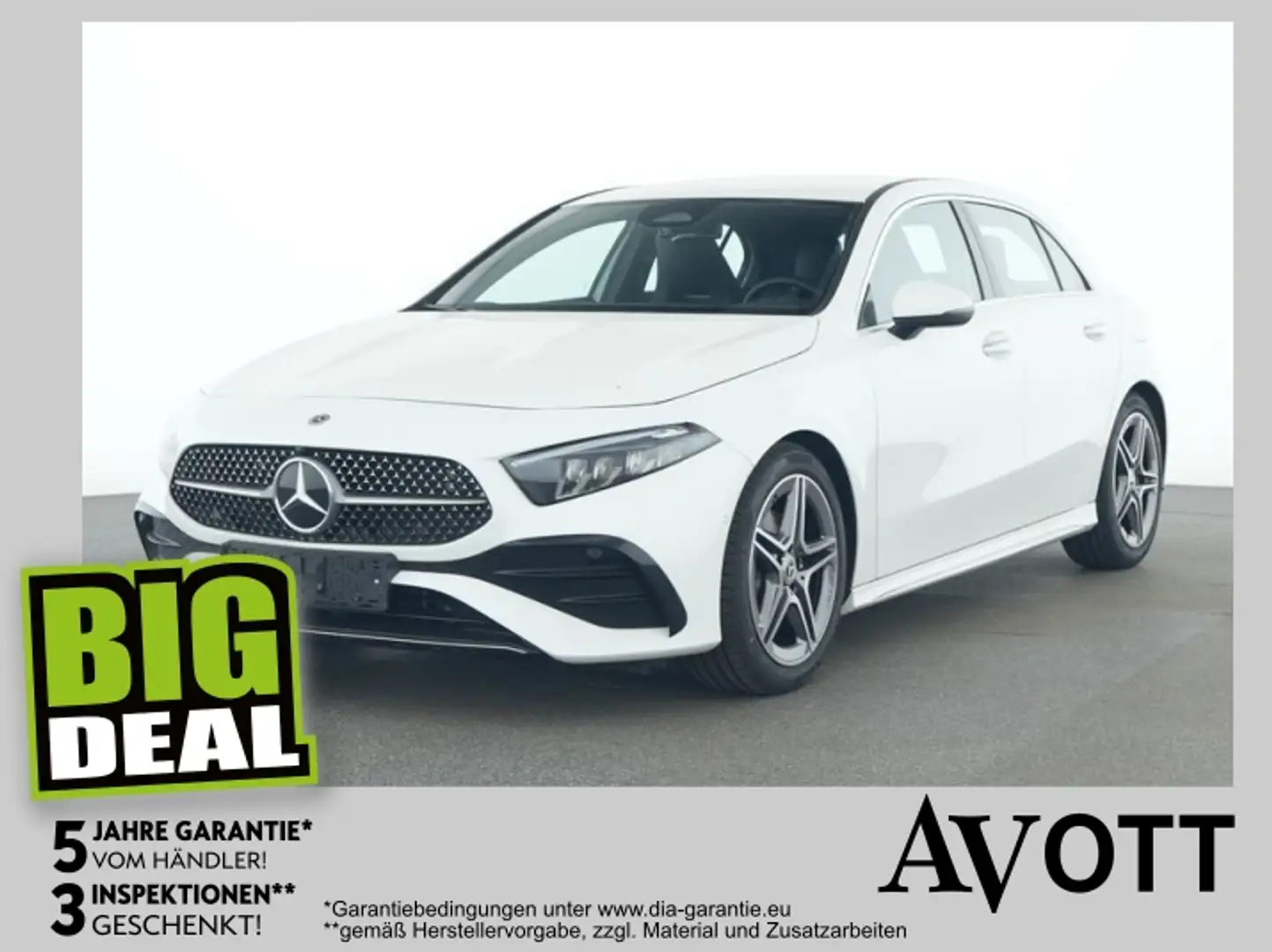 Mercedes-Benz A 180 AMG-Line Weiß - 1