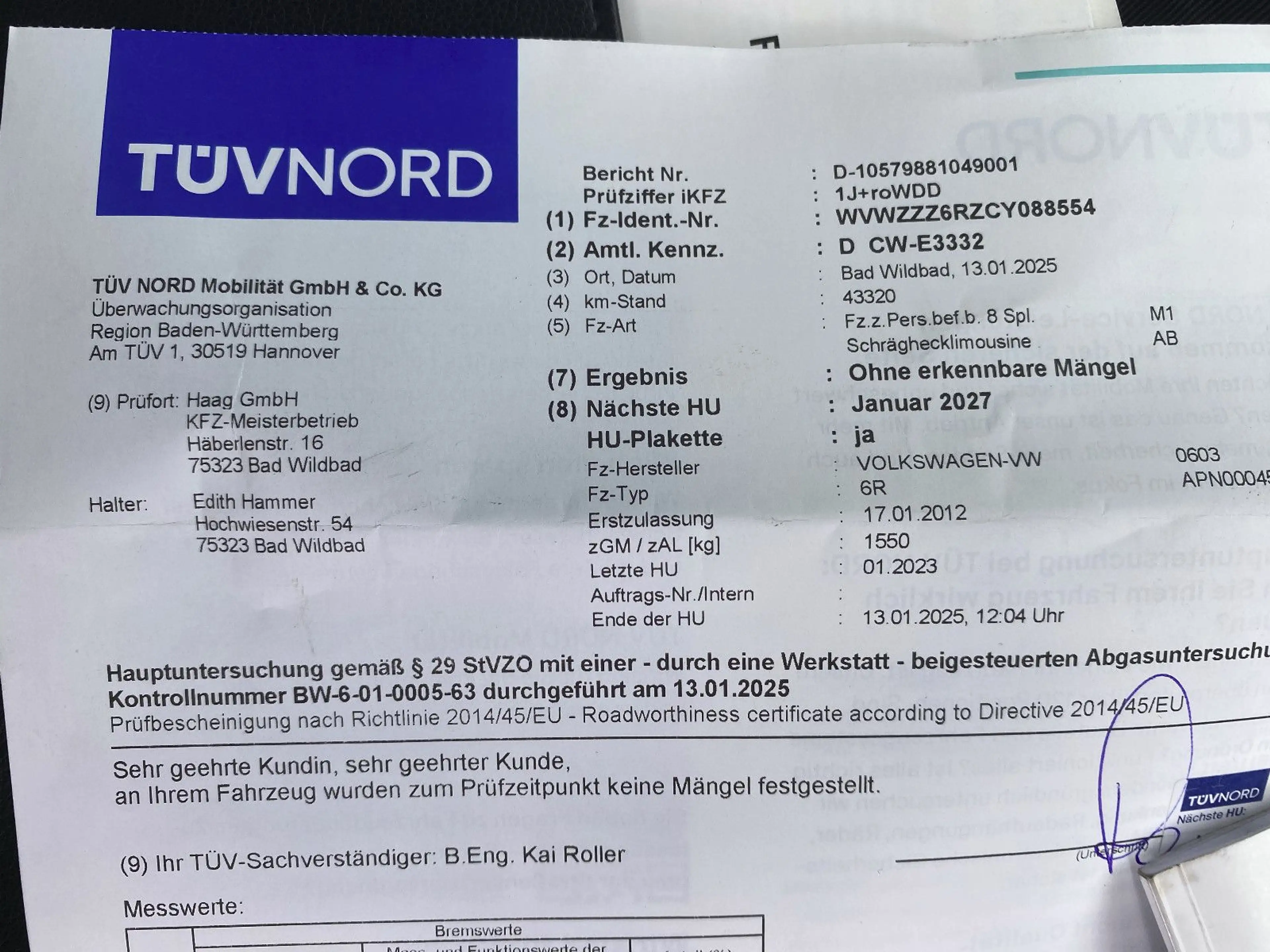 Volkswagen Polo V Comfortline Aus 1 Hand Original 45523 km — photo 14