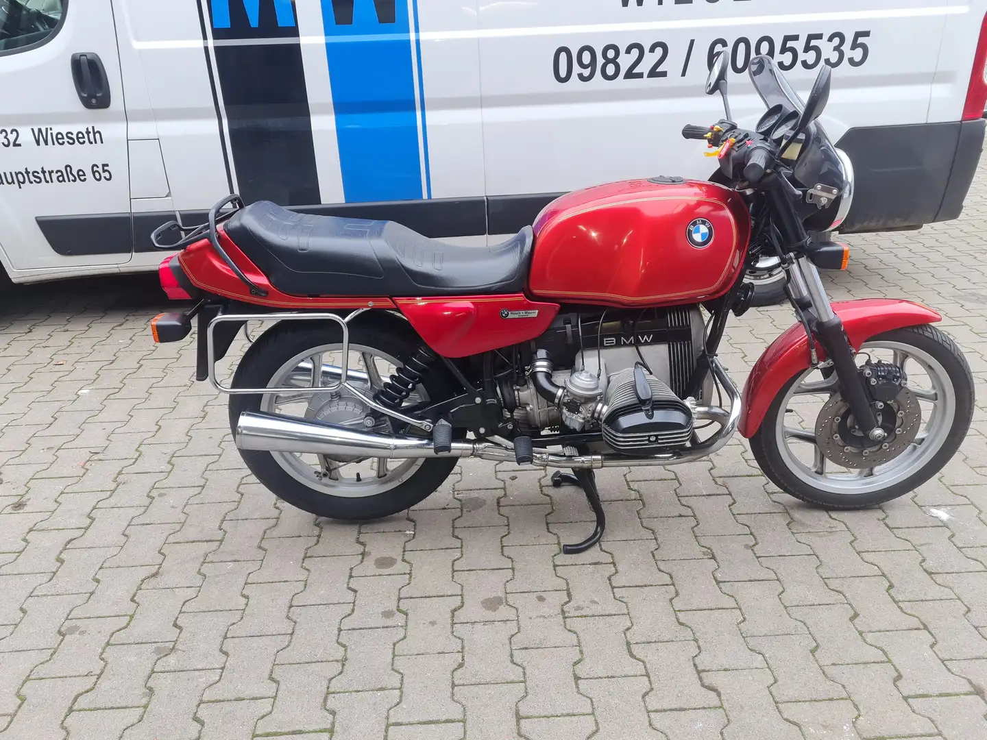 BMW R 80 Roşu - 1