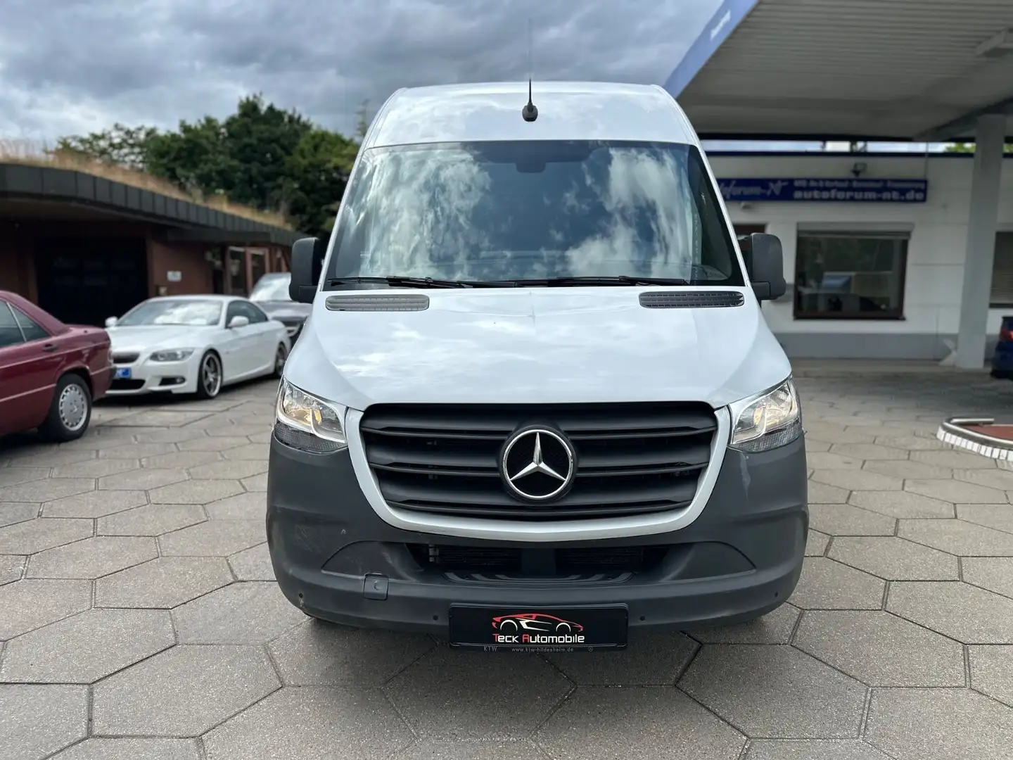Mercedes-Benz Sprinter 317 MAXI HOCH LANG TRANSPORTER MINIVAN Blanc - 2