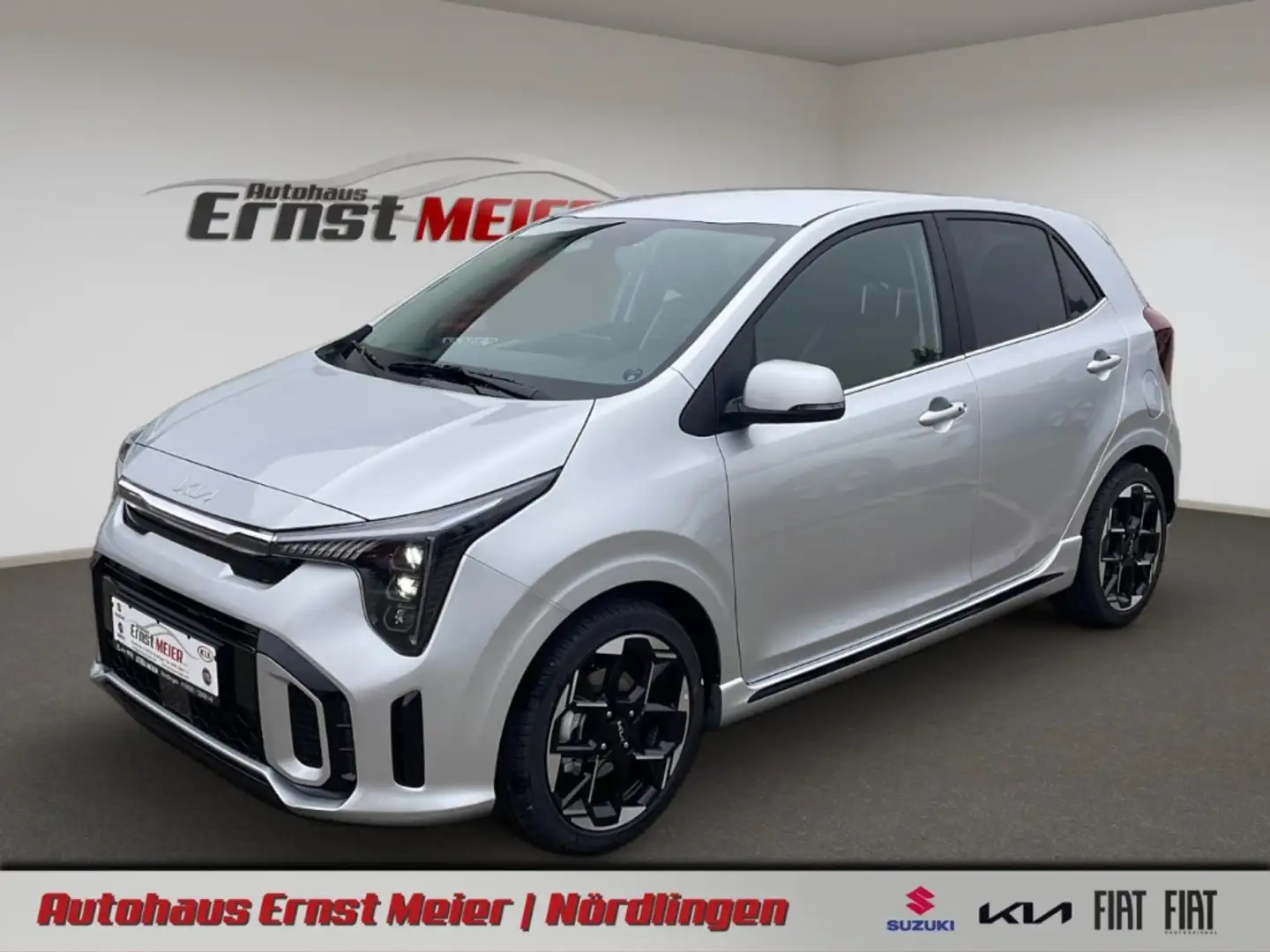 Kia Picanto 1.2 GT-LINE **Blickfang** Silber-Schwarz-Kontrast* Silber - 1