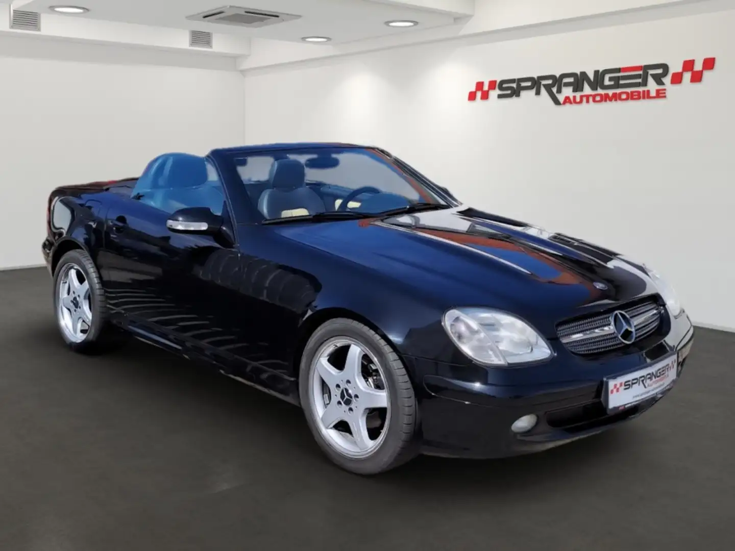 Mercedes-Benz SLK 200 *Leder*Cabrio*Shzg*Klima*CD* Schwarz - 2