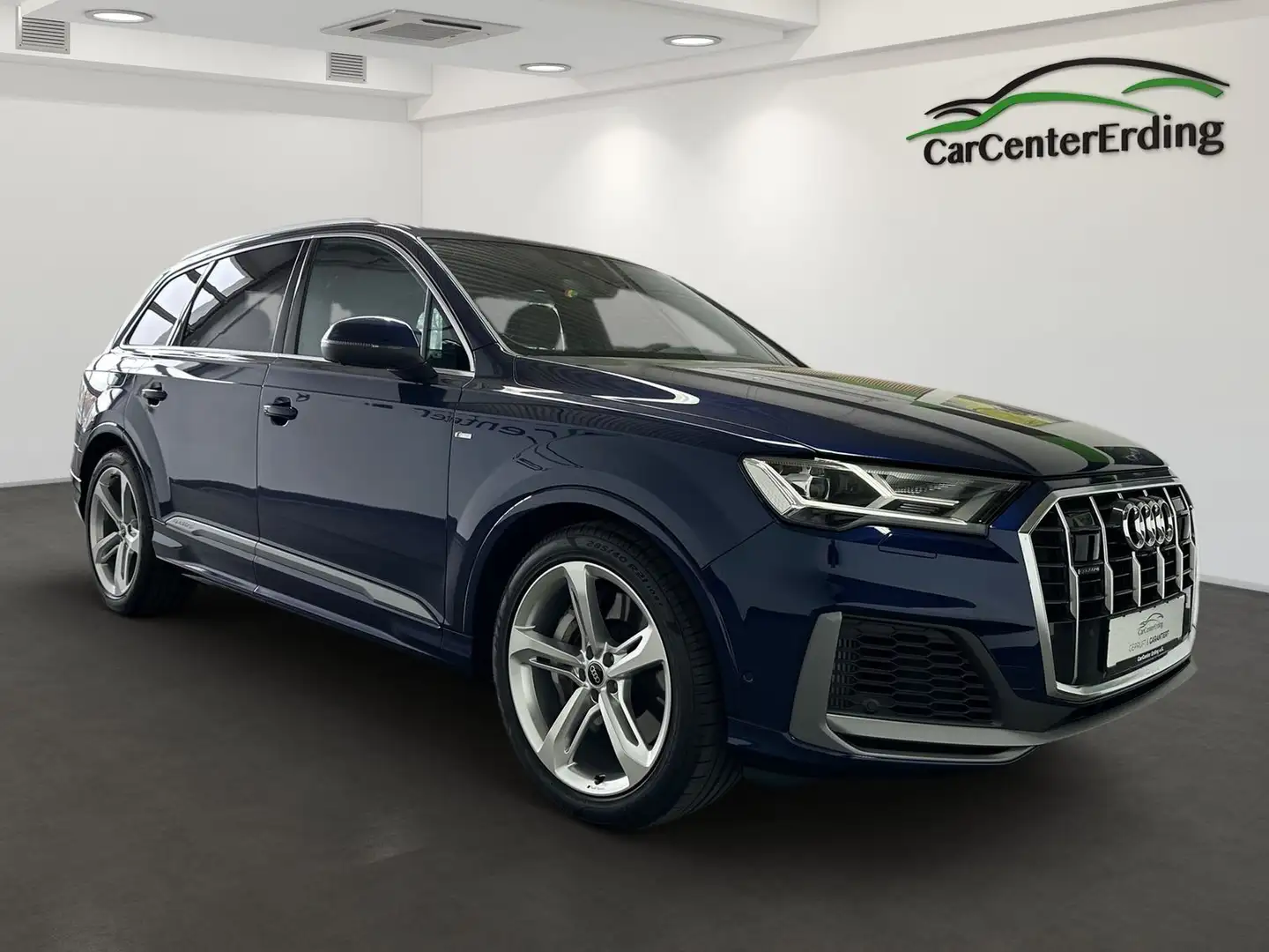 Audi Q7 55 TFSI e quattro S line*LED*Navi*B&O*AHK* Blau - 2