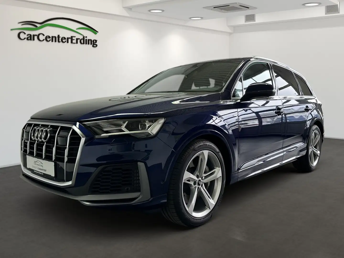 Audi Q7 55 TFSI e quattro S line*LED*Navi*B&O*AHK* Blau - 1