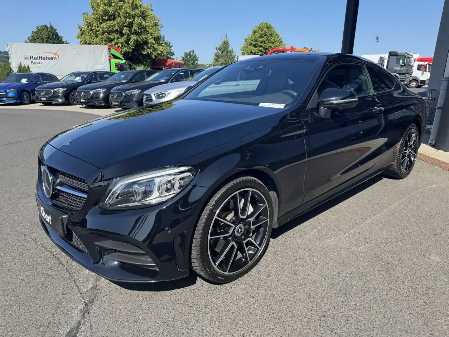 Mercedes-Benz C 400 4M AMG Coupe Pano+Burm+Distr+Memory+360 Noir - 2