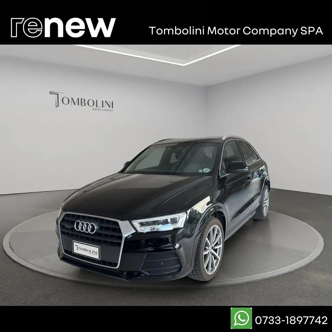 Audi Q3 Q3 2.0 tdi Business quattro 150cv s-tronic Nero - 1