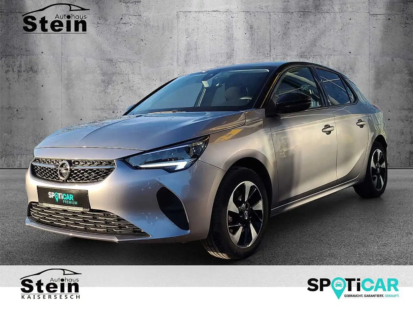 Opel Corsa-e Edition Klima,Alu,RFK,PDC, Grau - 1