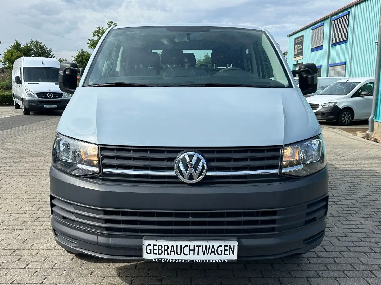 Volkswagen T6 Transporter T6 Pritsche DOKA 150PS/1HD+SCHECKH+GRA+AHK+KLIMA Grau - 2