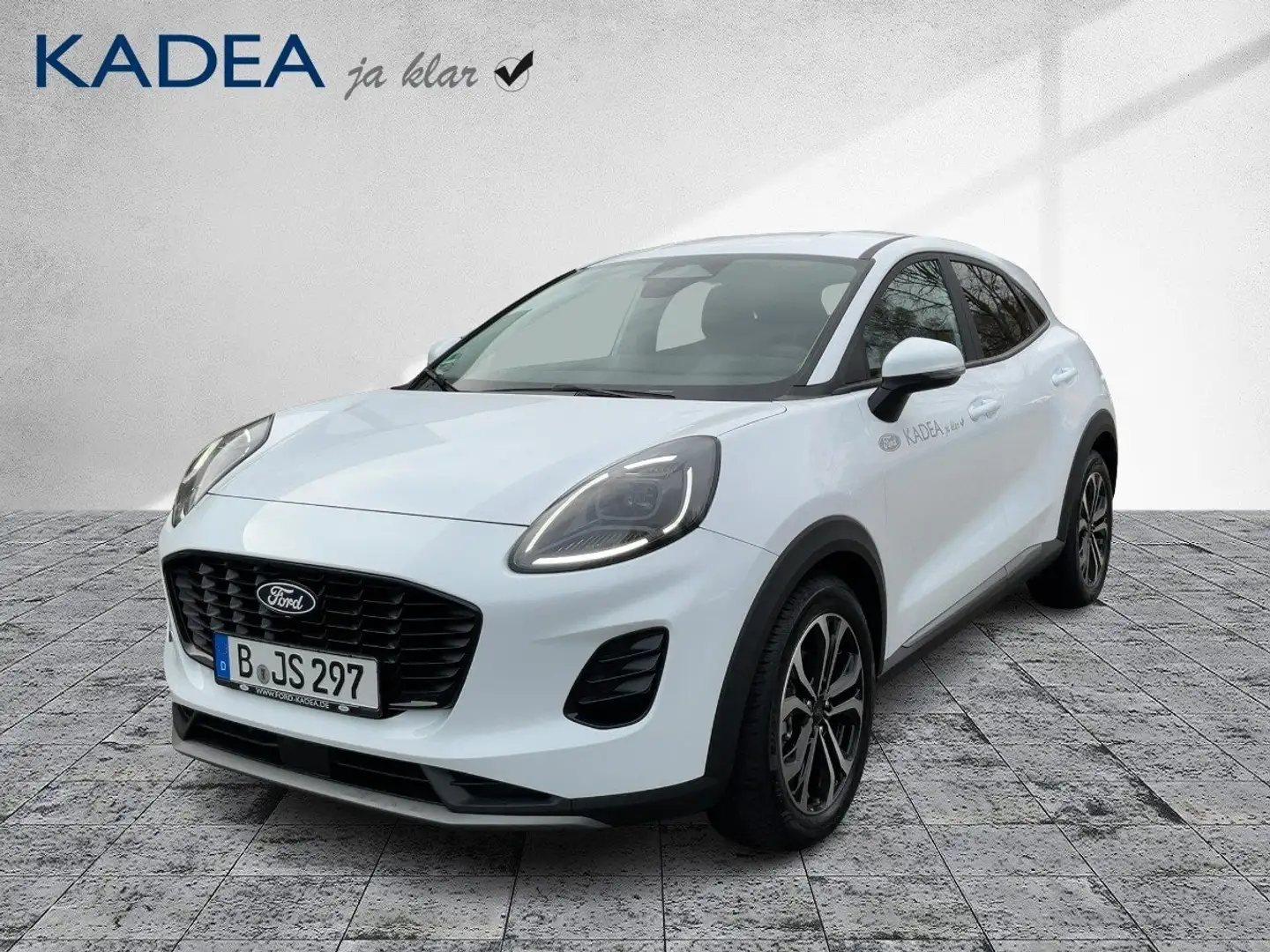 Ford Puma Titanium 1.0 EcoBoost LED+KAMERA+SHZ+NAVI Weiß - 1
