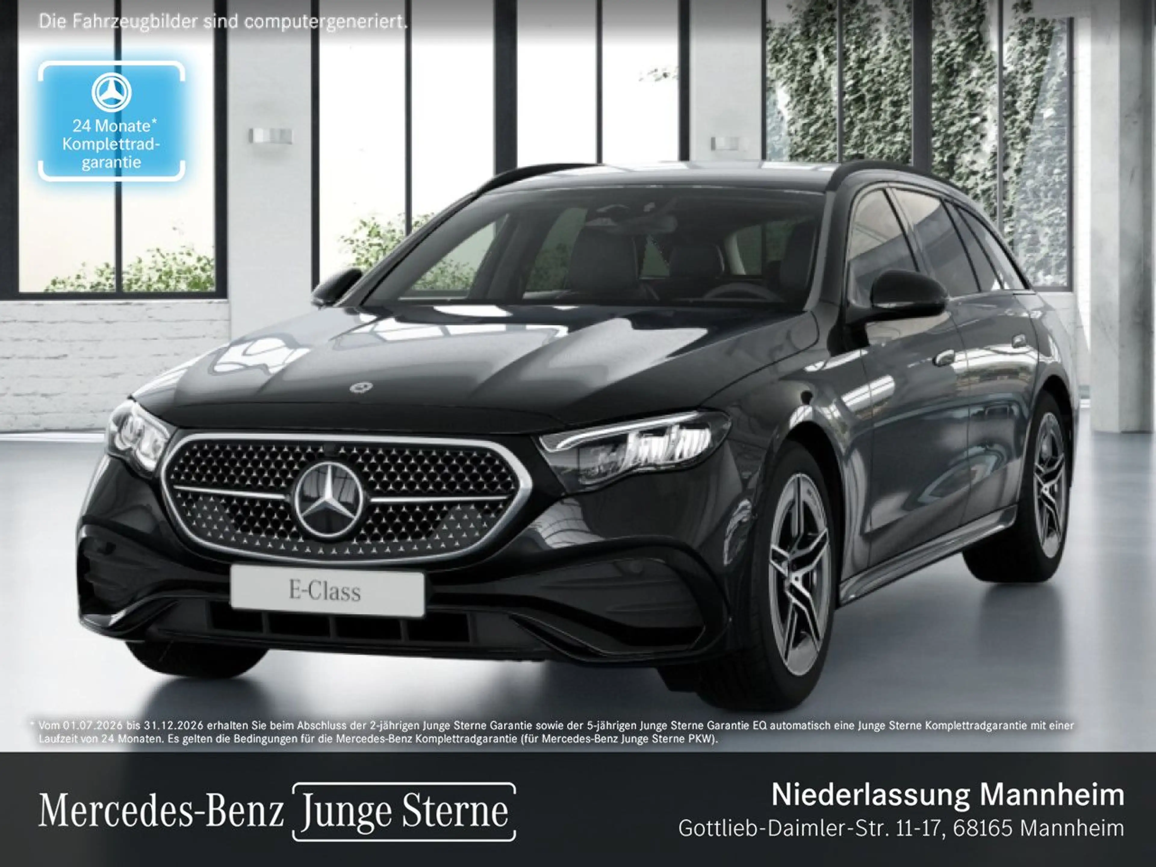 Mercedes-Benz E 200 T 4M AMG LED AHK Night Kamera Spurhalt-Ass