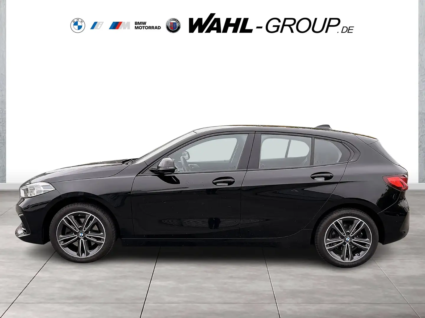 BMW 118 i Sport Line LED Navi PDC SHZ ActiveGuard+ Schwarz - 2