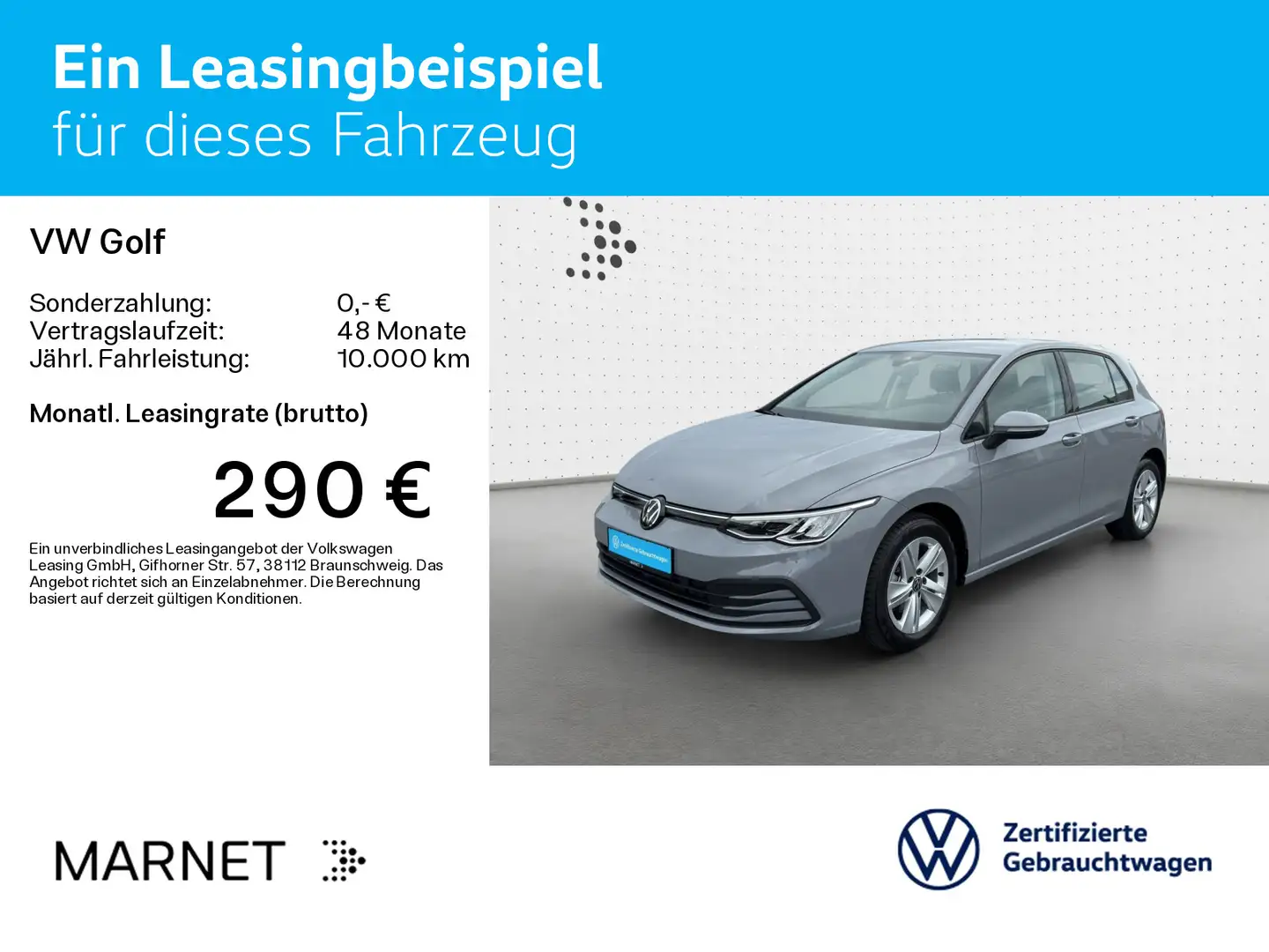 Volkswagen Golf VIII Life 2.0 TDI DSG*ASG*AHK*NAVI*StandH.* Gris - 2