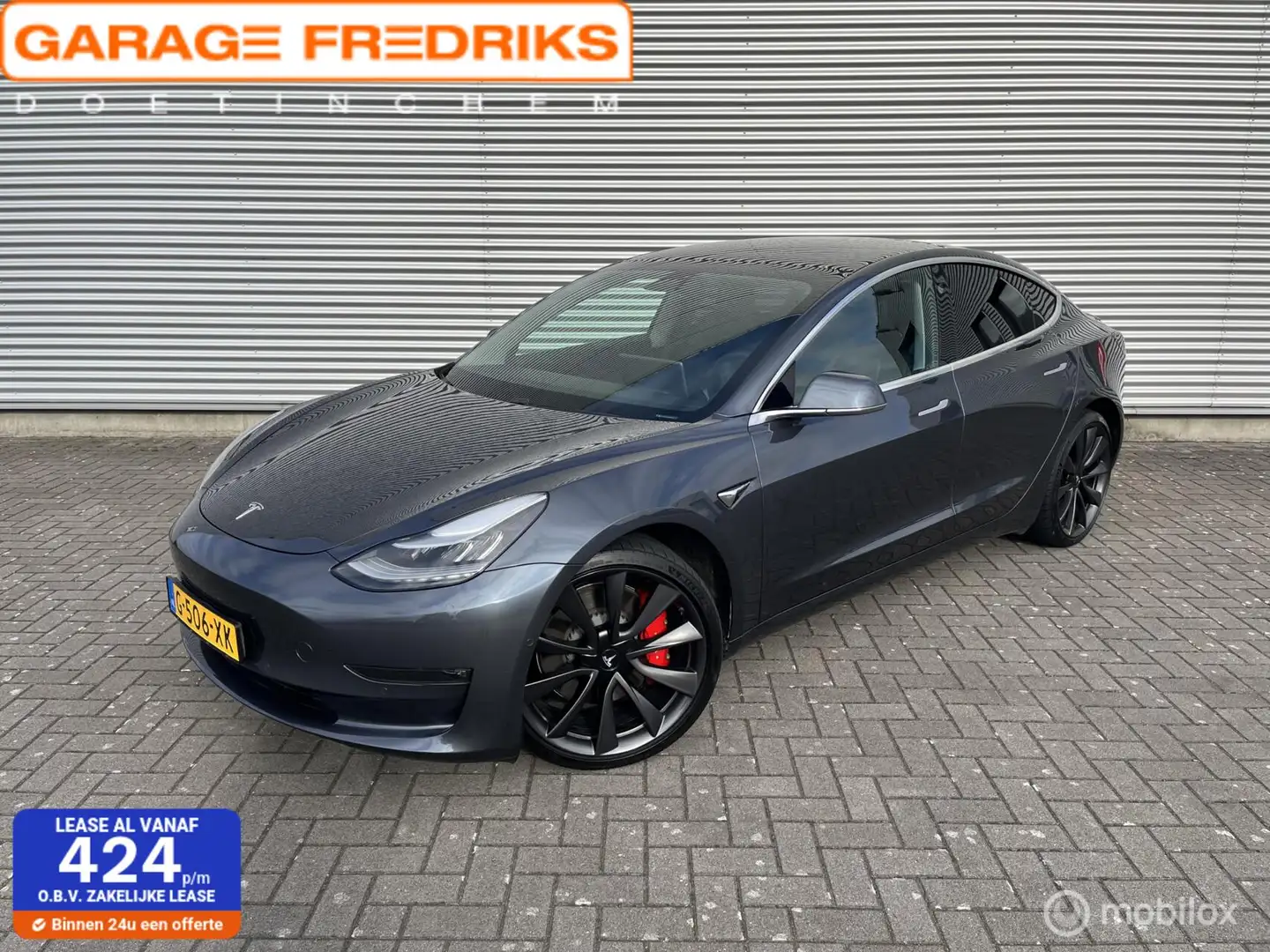 Tesla Model 3 Performance AWD 75 kWh | Pano | Carbon | 20' | Pan Gris - 1
