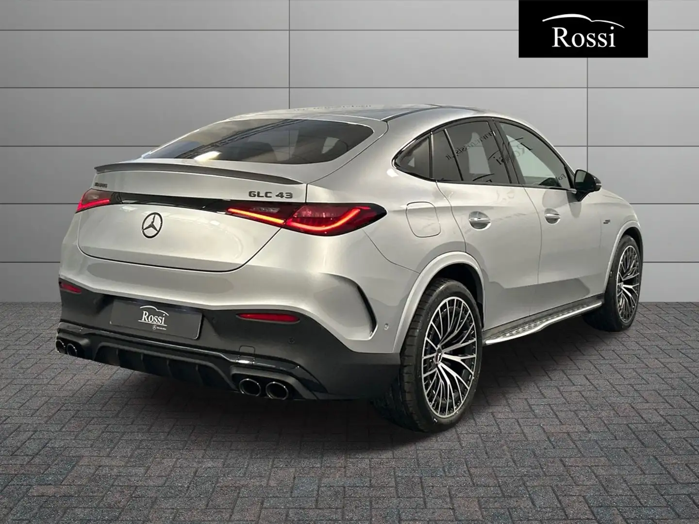 Mercedes-Benz GLC 43 AMG Mercedes-AMG GLC 43 4MATIC Coupe Argent - 2